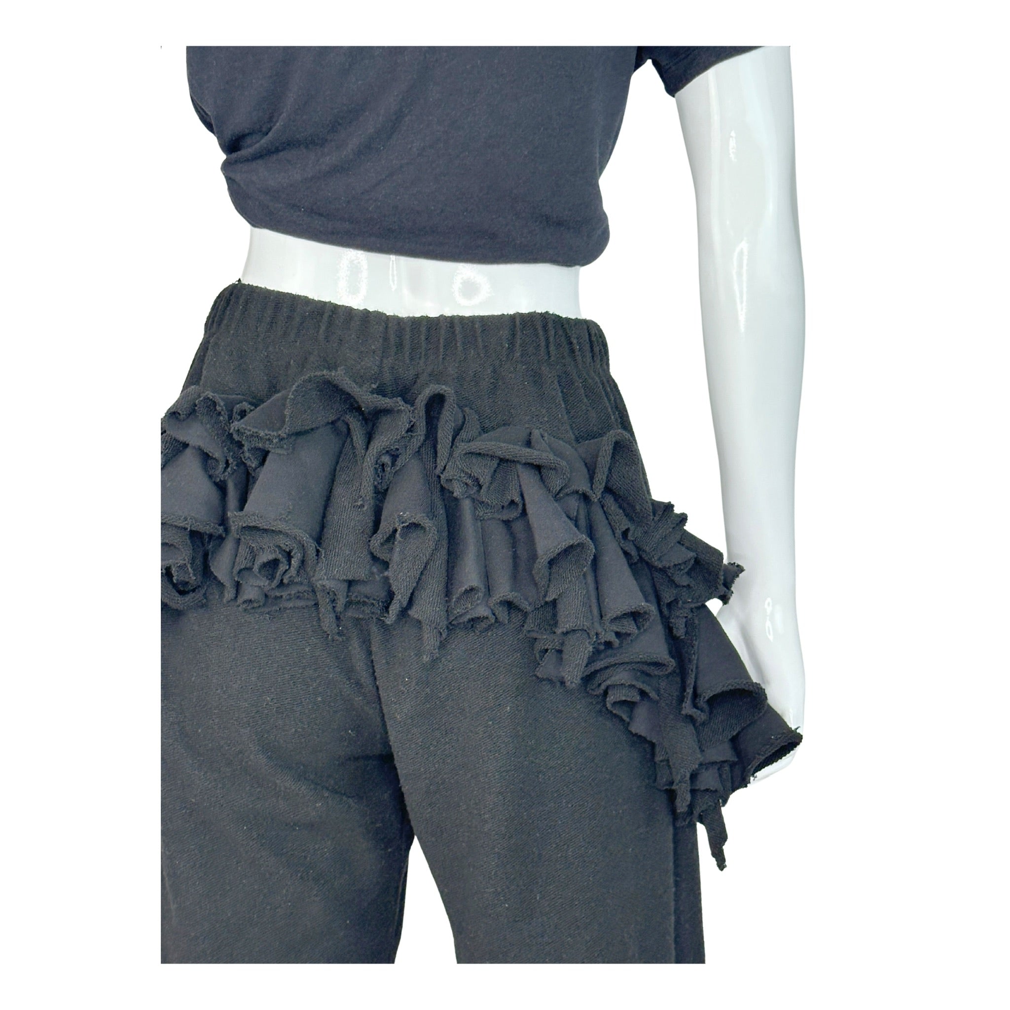 Natasha Zinko Ruffle Track Pants