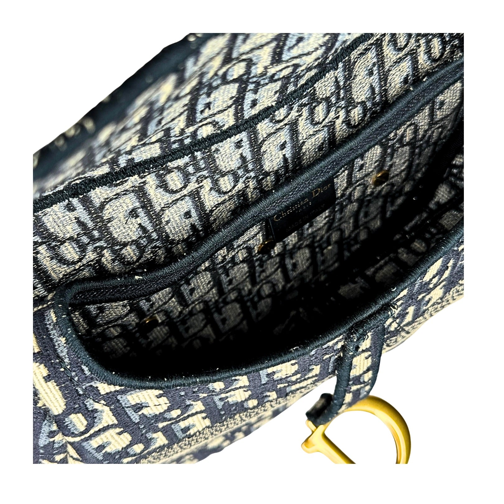 Christian Dior Oblique Saddle Bag