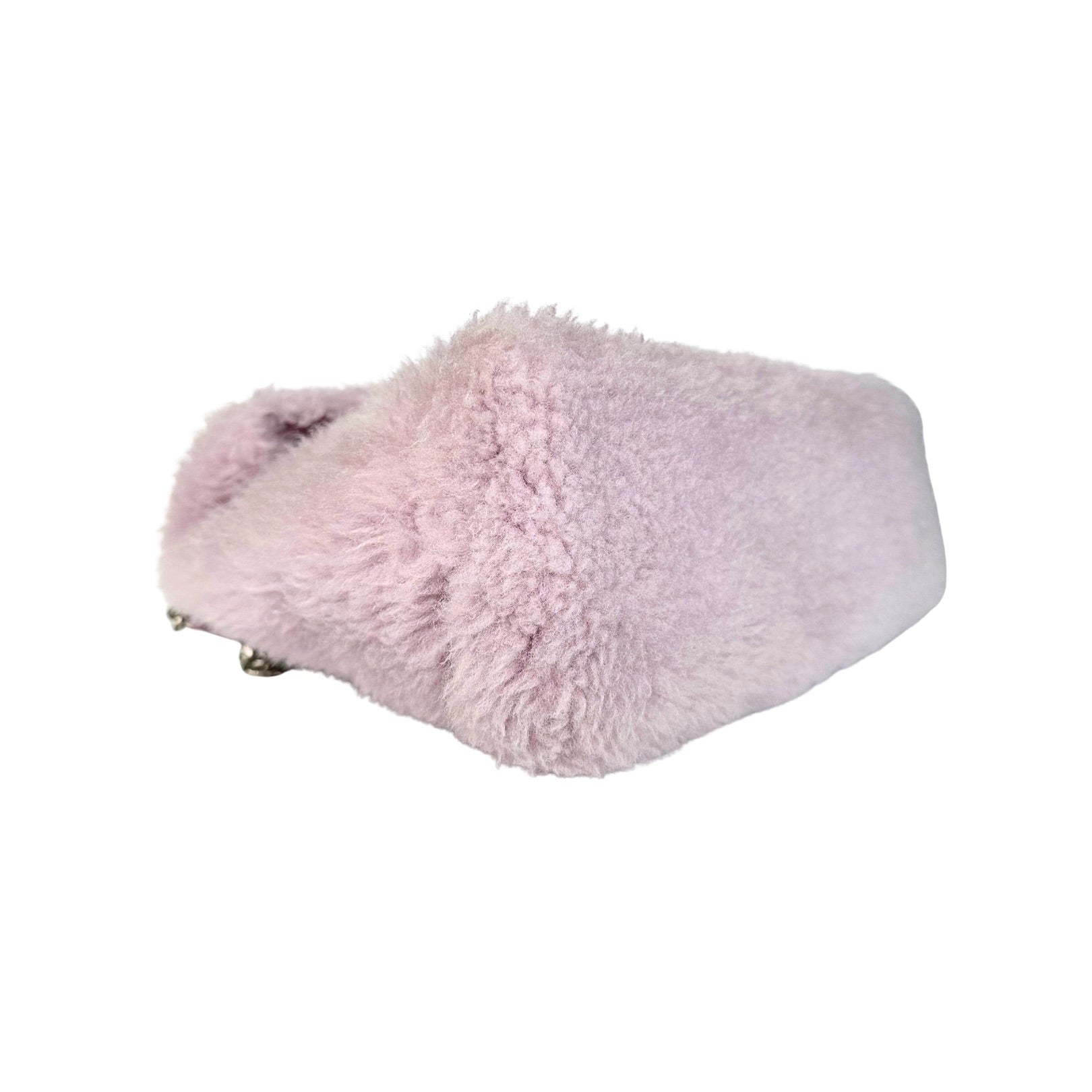 Saint Laurent Loulou Puffer Small Shearling Shoulder Bag