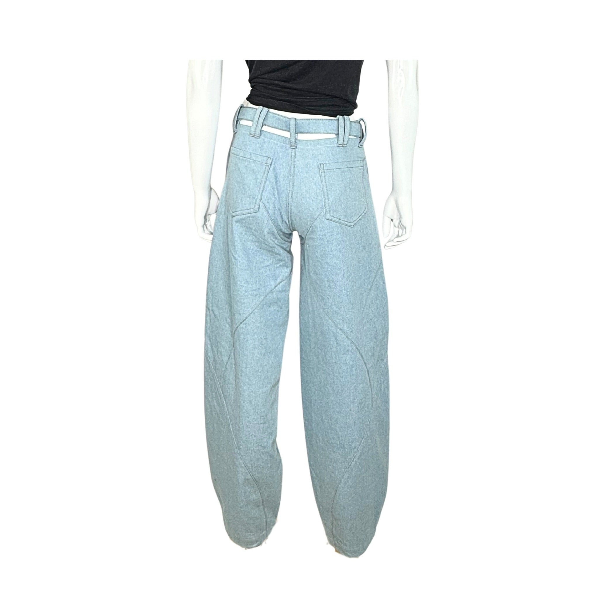 Poche Roma Belt Jeans
