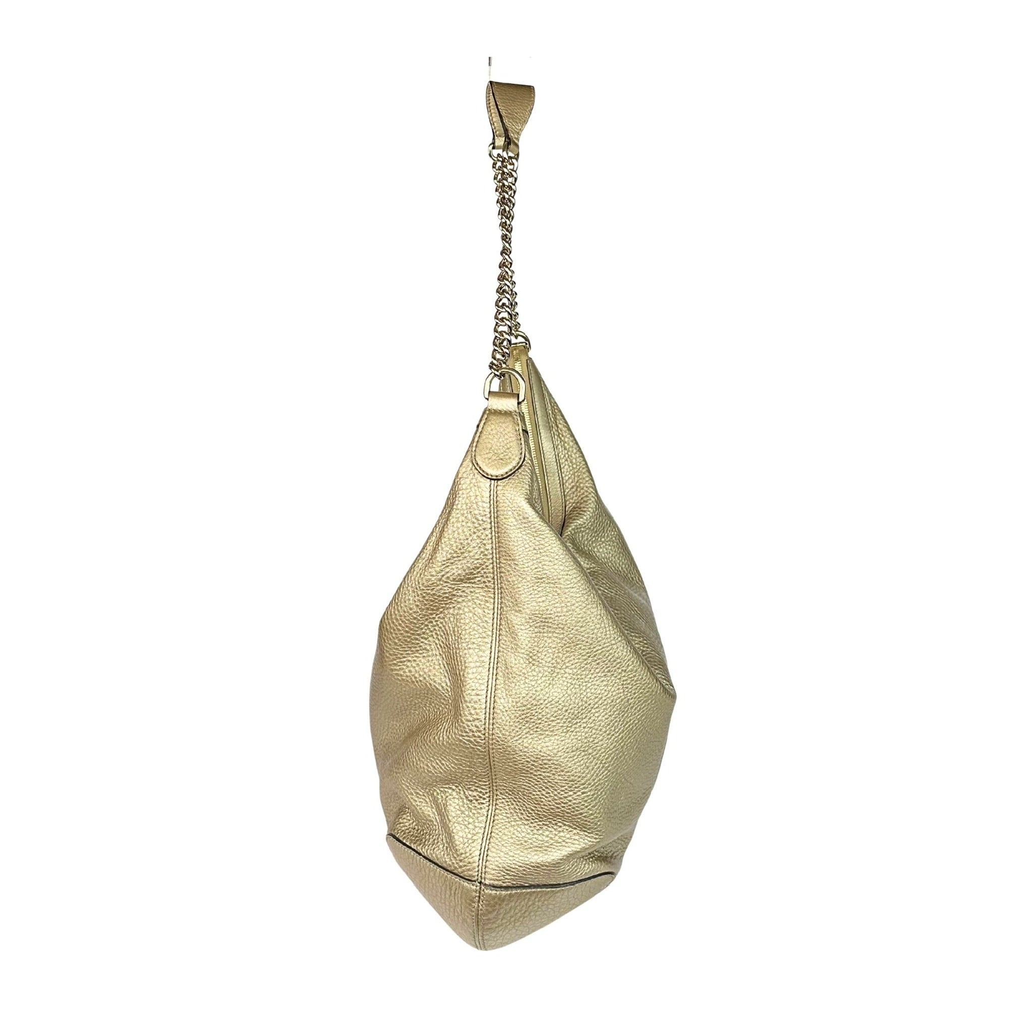 Gucci Interlocking Soho Chain Hobo Bag