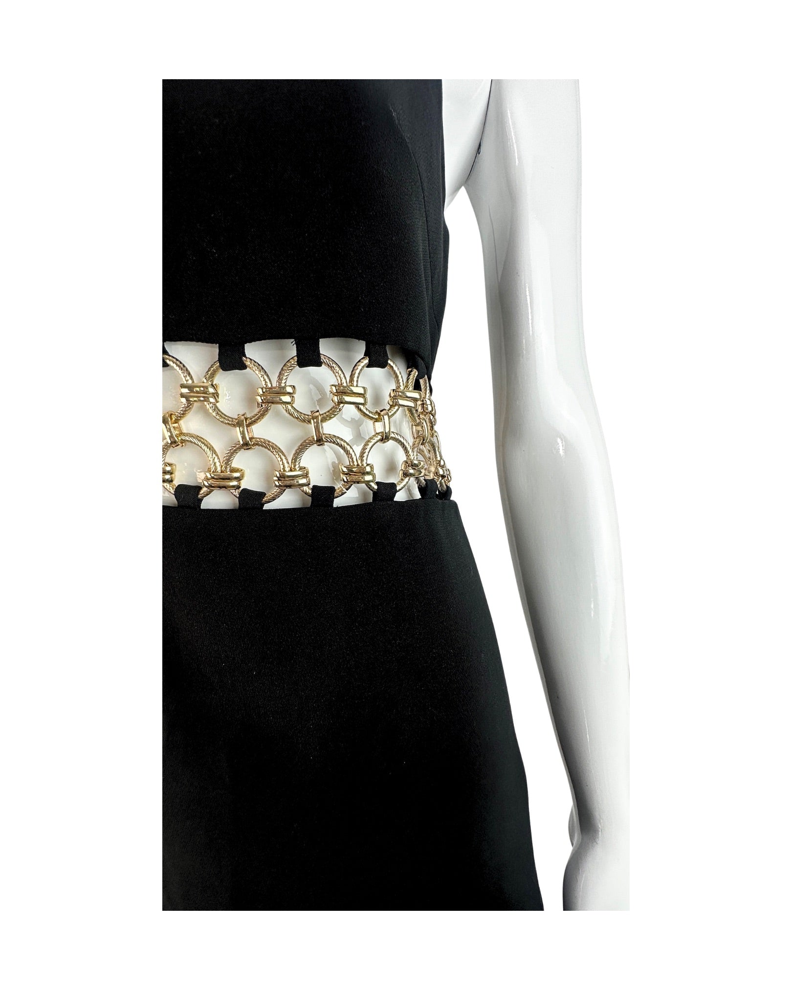 Alexis Gaudy Golden Ring Dress