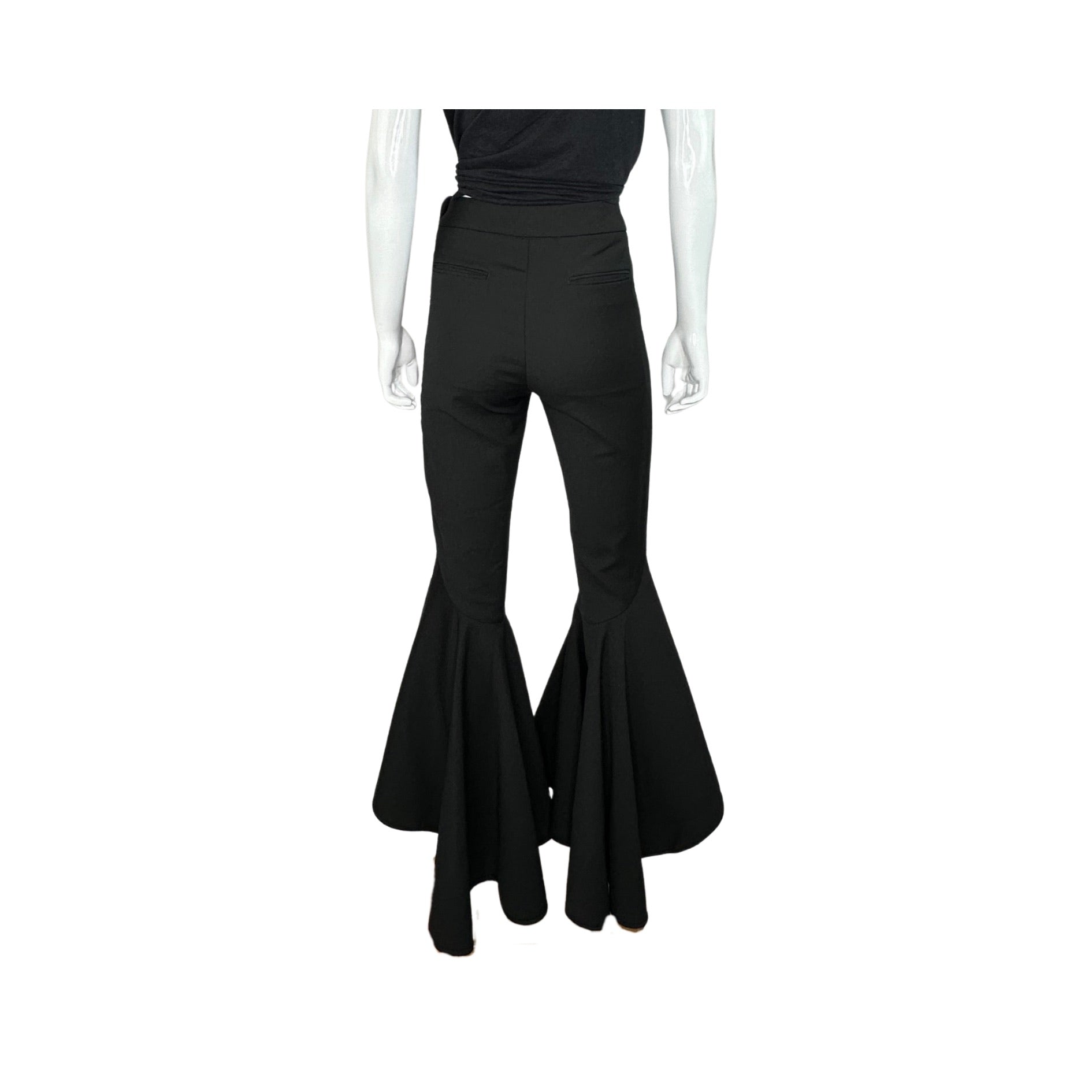Ellery Sinous Cropped Flare Pants