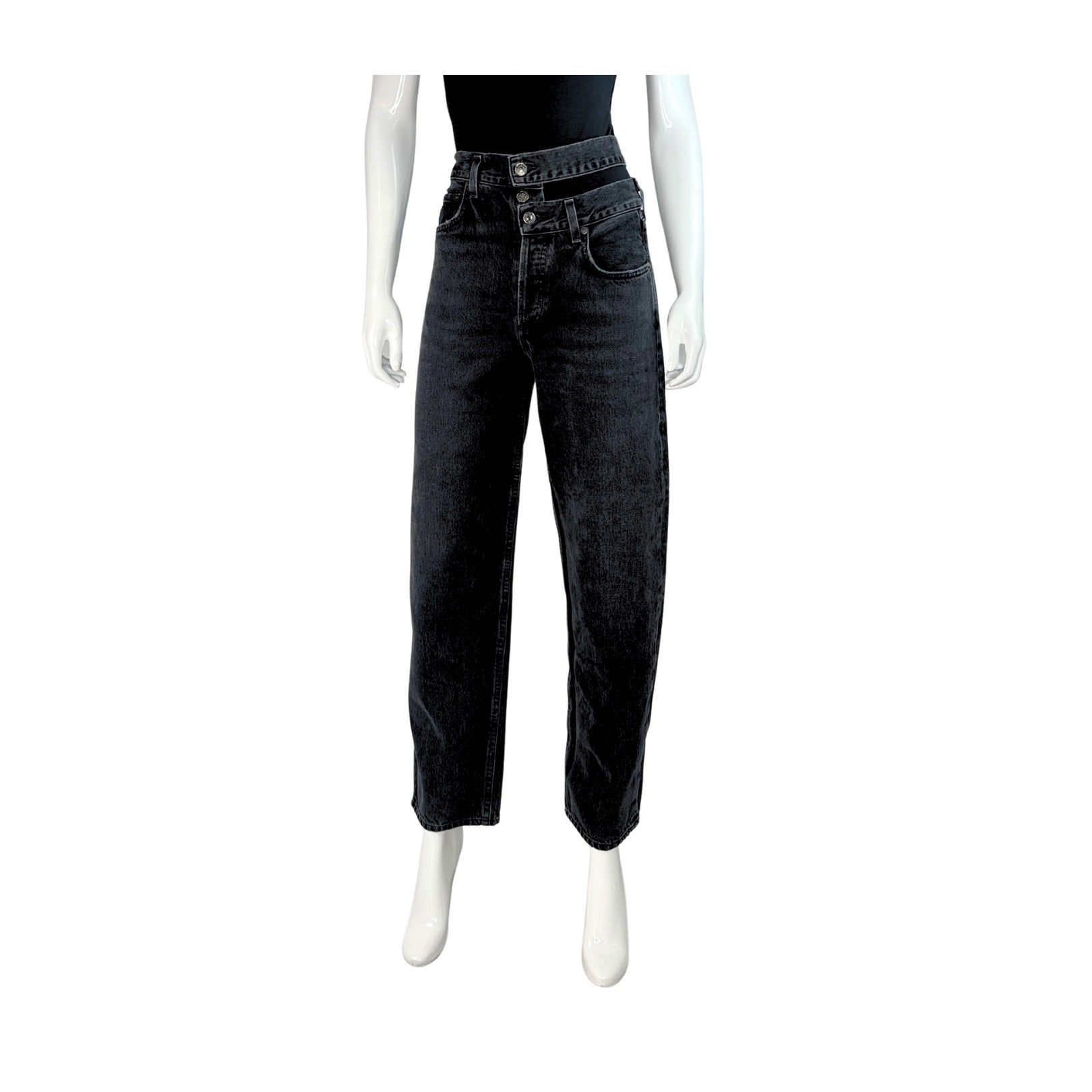 AGOLDE Broken waistband Straight Jeans