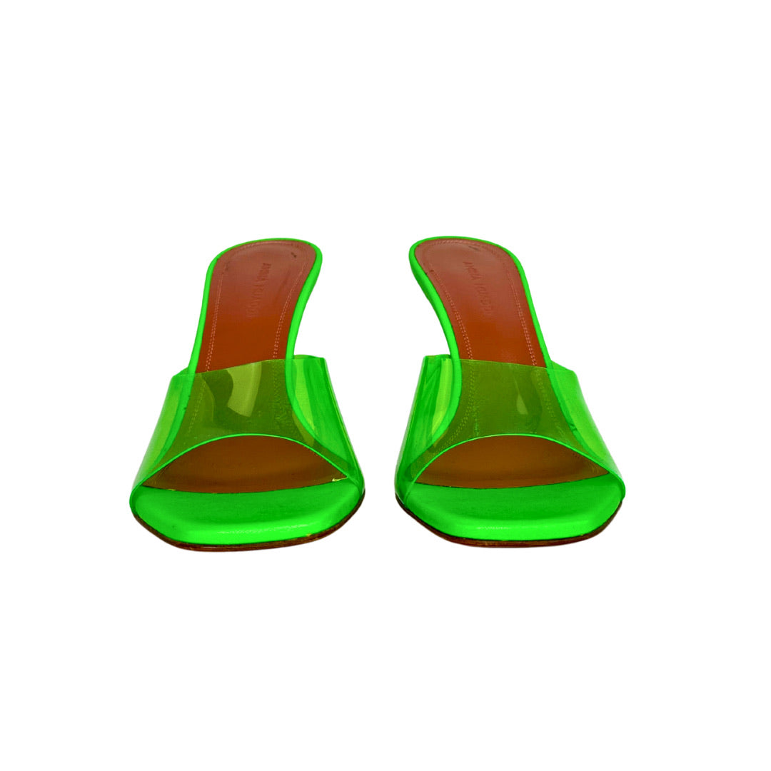 Amina Muaddi Lupita PVC Sandals