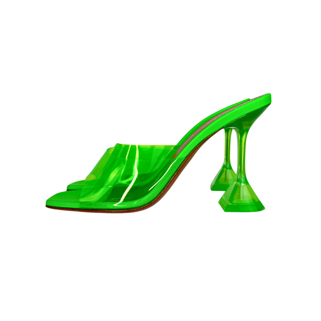 Amina Muaddi Lupita PVC Sandals