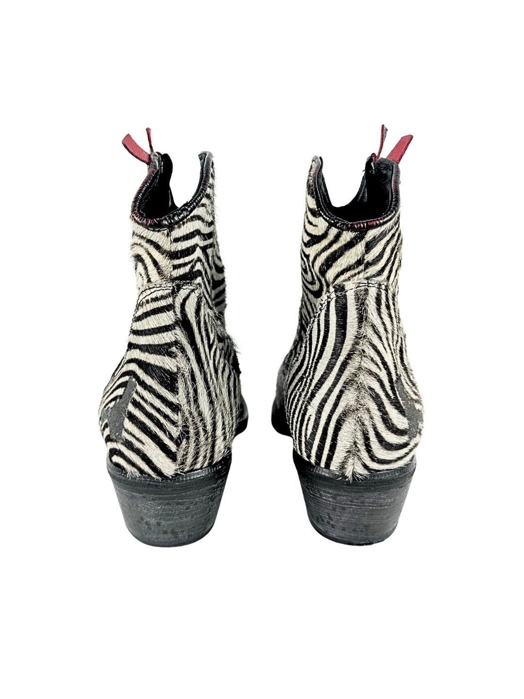 Metisse Zebra Ankle Boots