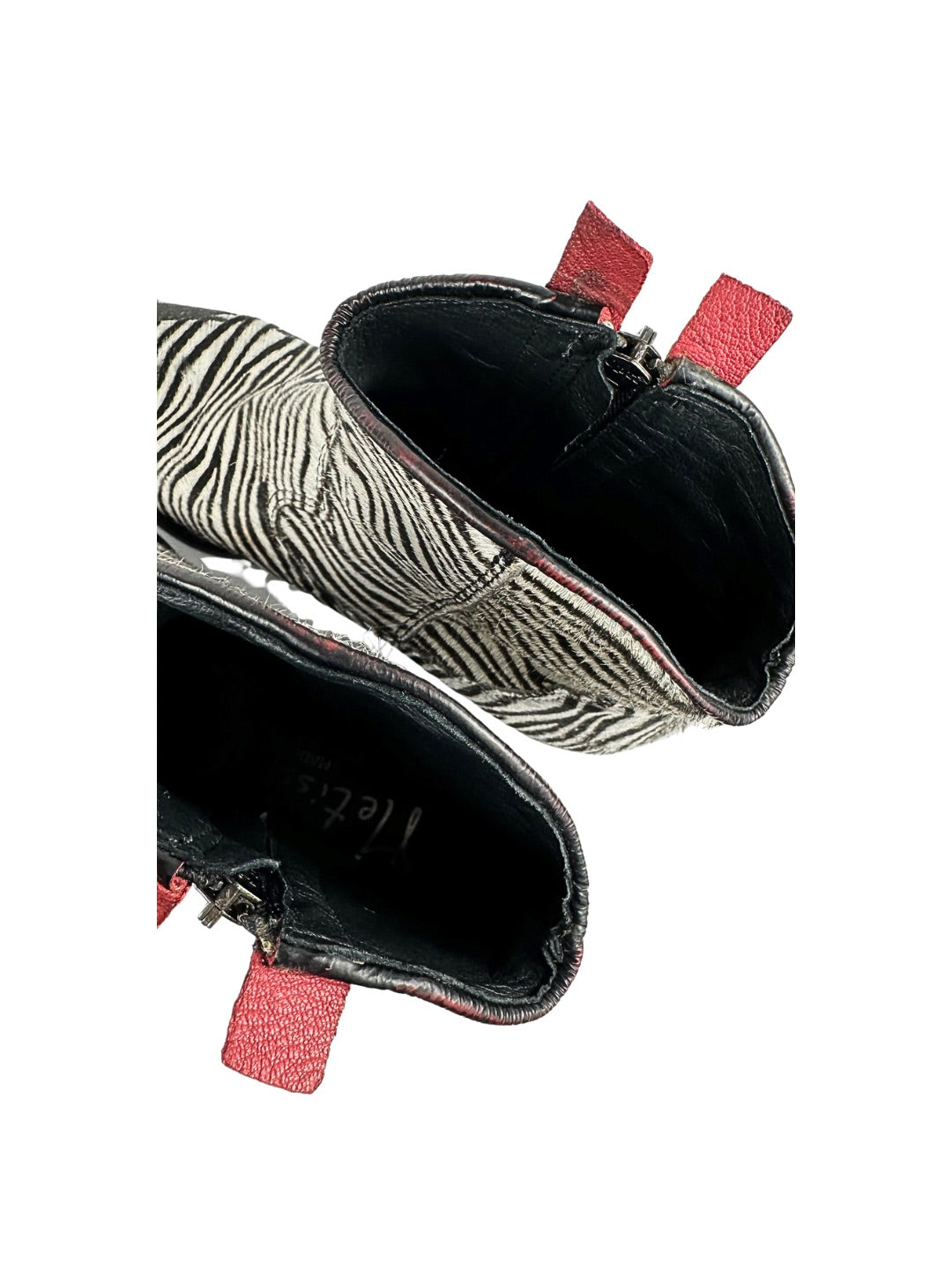 Metisse Zebra Ankle Boots
