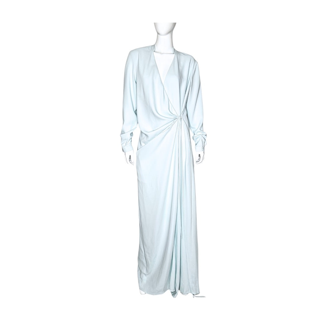 Costarellos Tie Front Maxi Dress