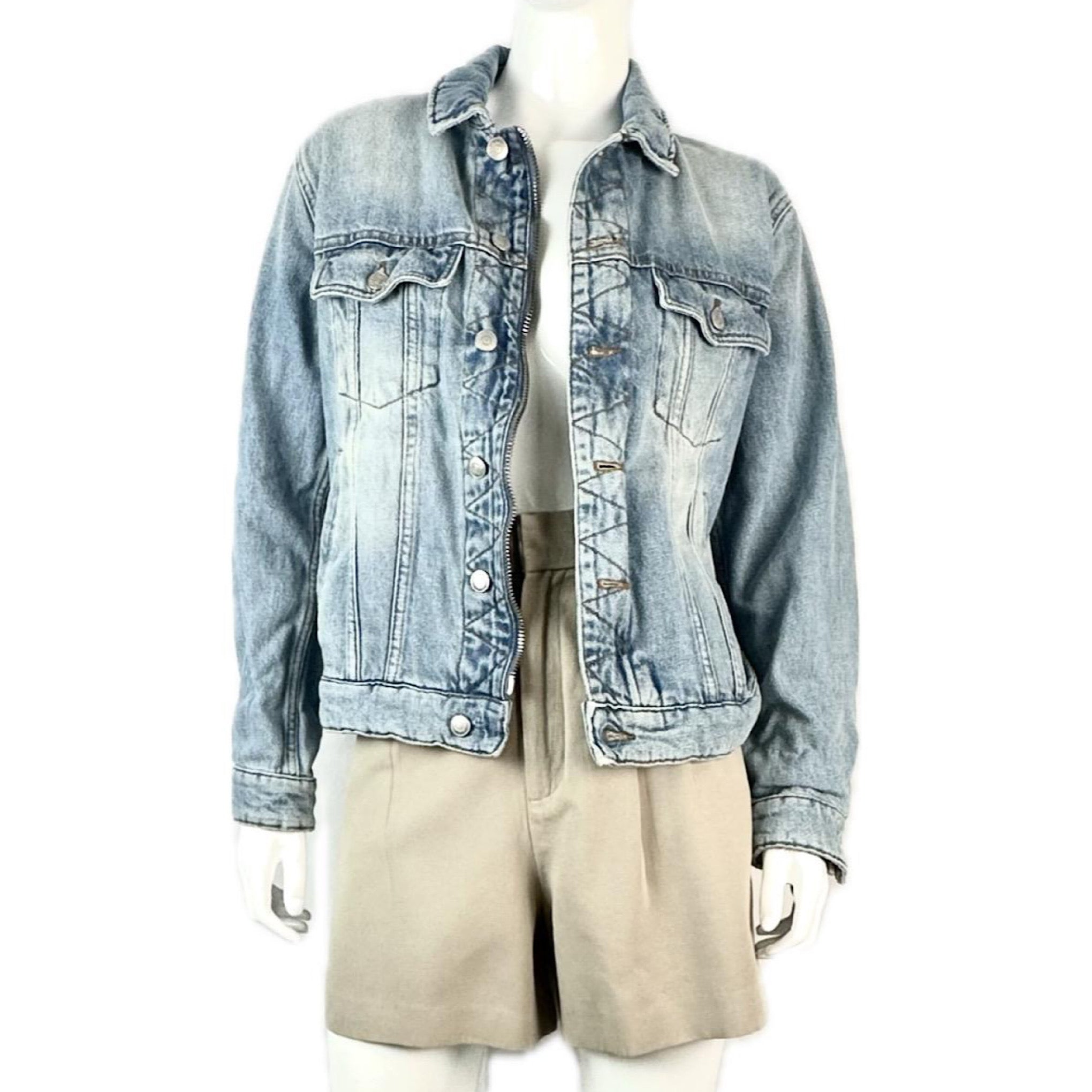 Zadig & Voltaire “Art Changes Everything” Denim Jacket