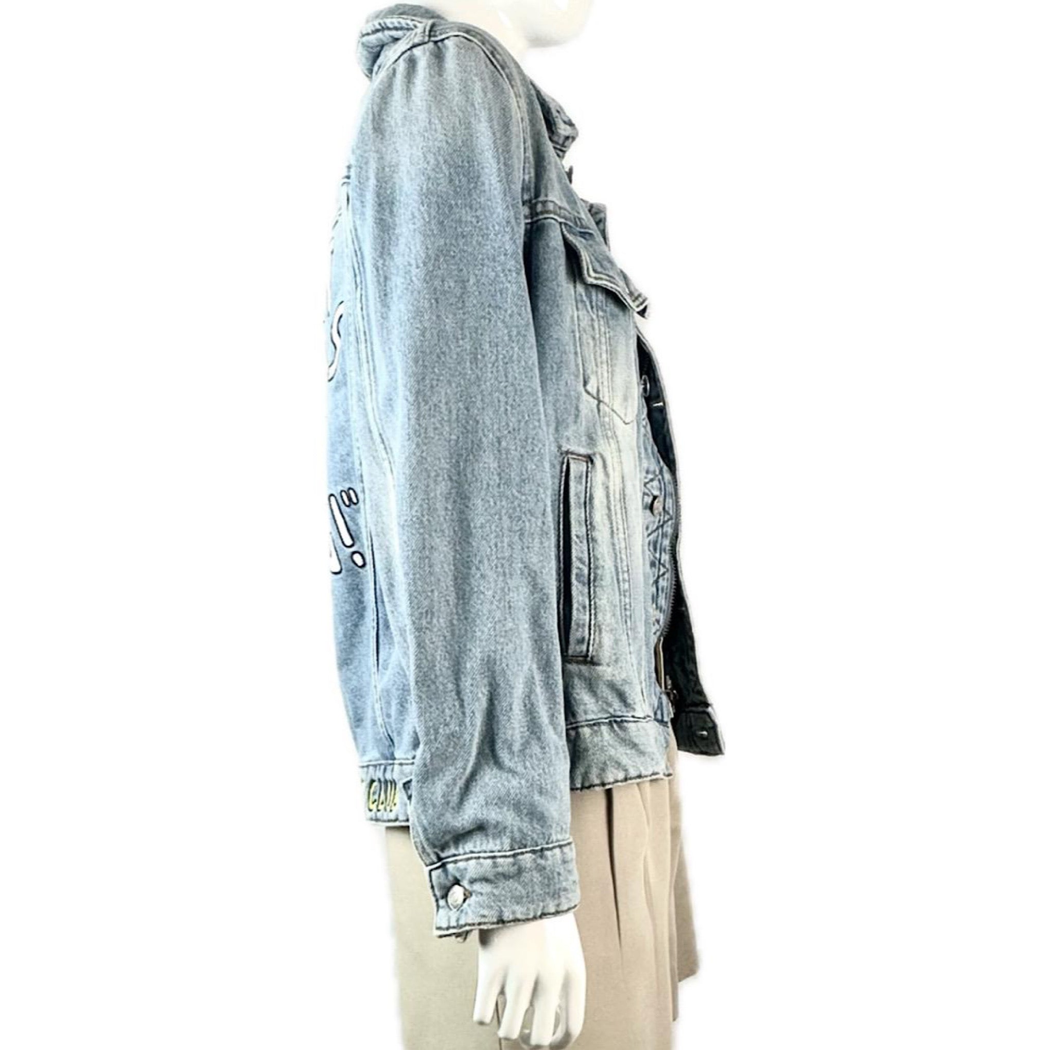 Zadig & Voltaire “Art Changes Everything” Denim Jacket