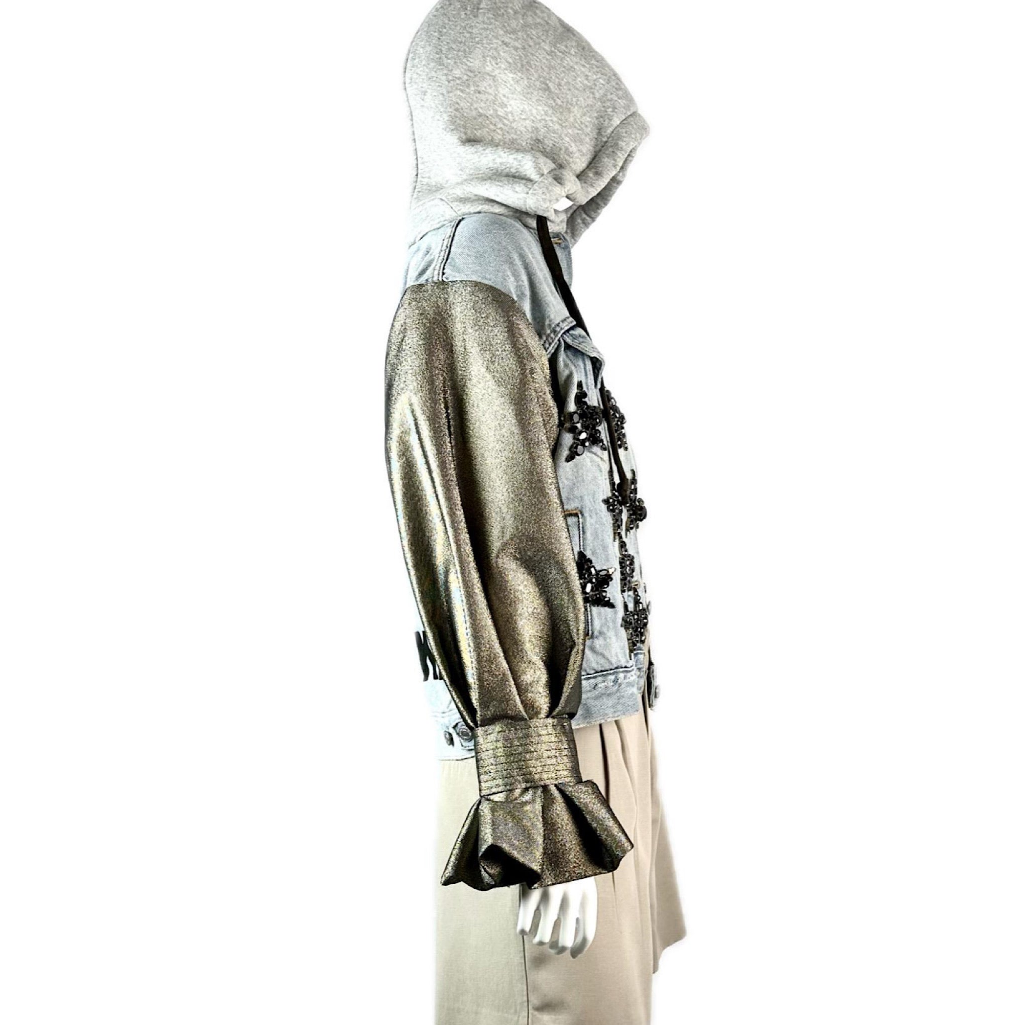 Maison Voyage Hoodie Denim Jacket