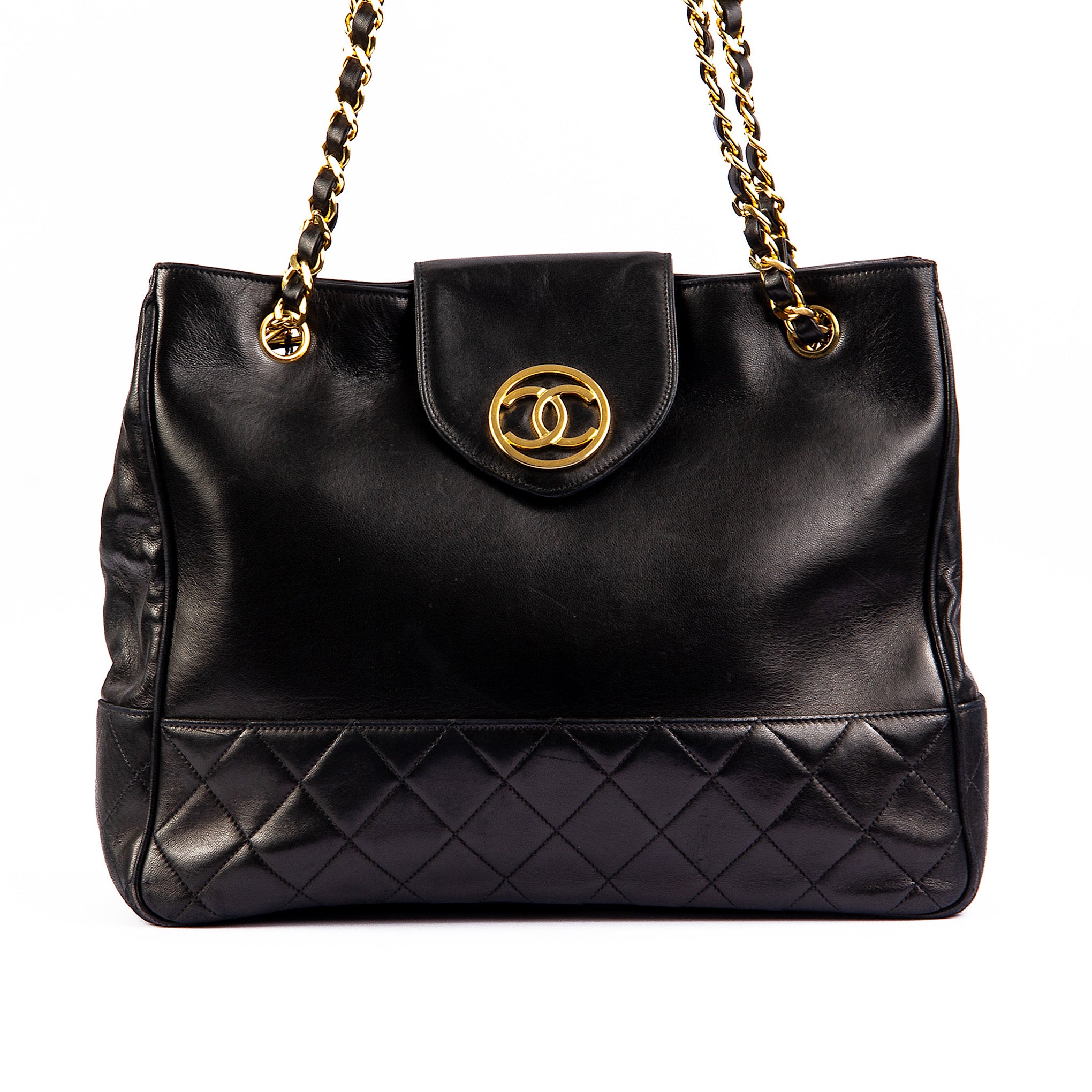 Chanel Quilted Supermodel Lambskin Chain Shoulder Bag