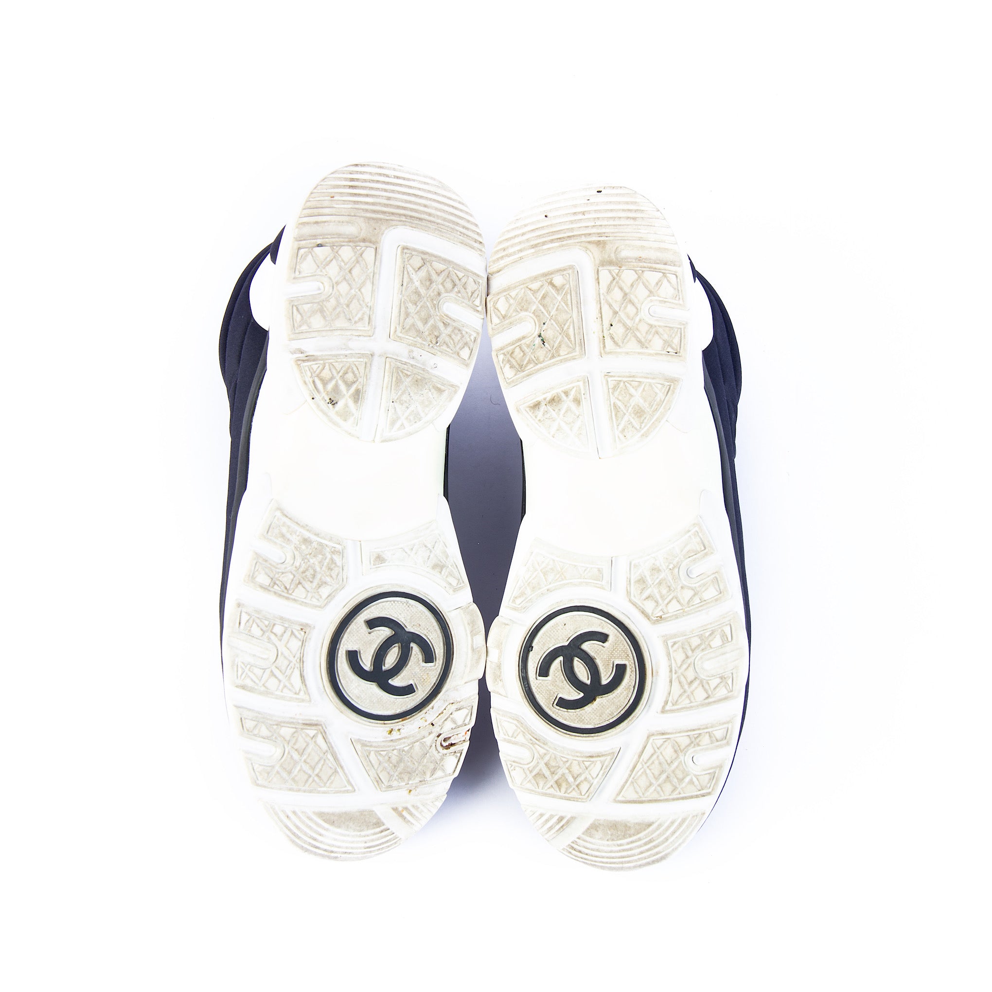 Chanel Interlocking CC Logo Sneakers