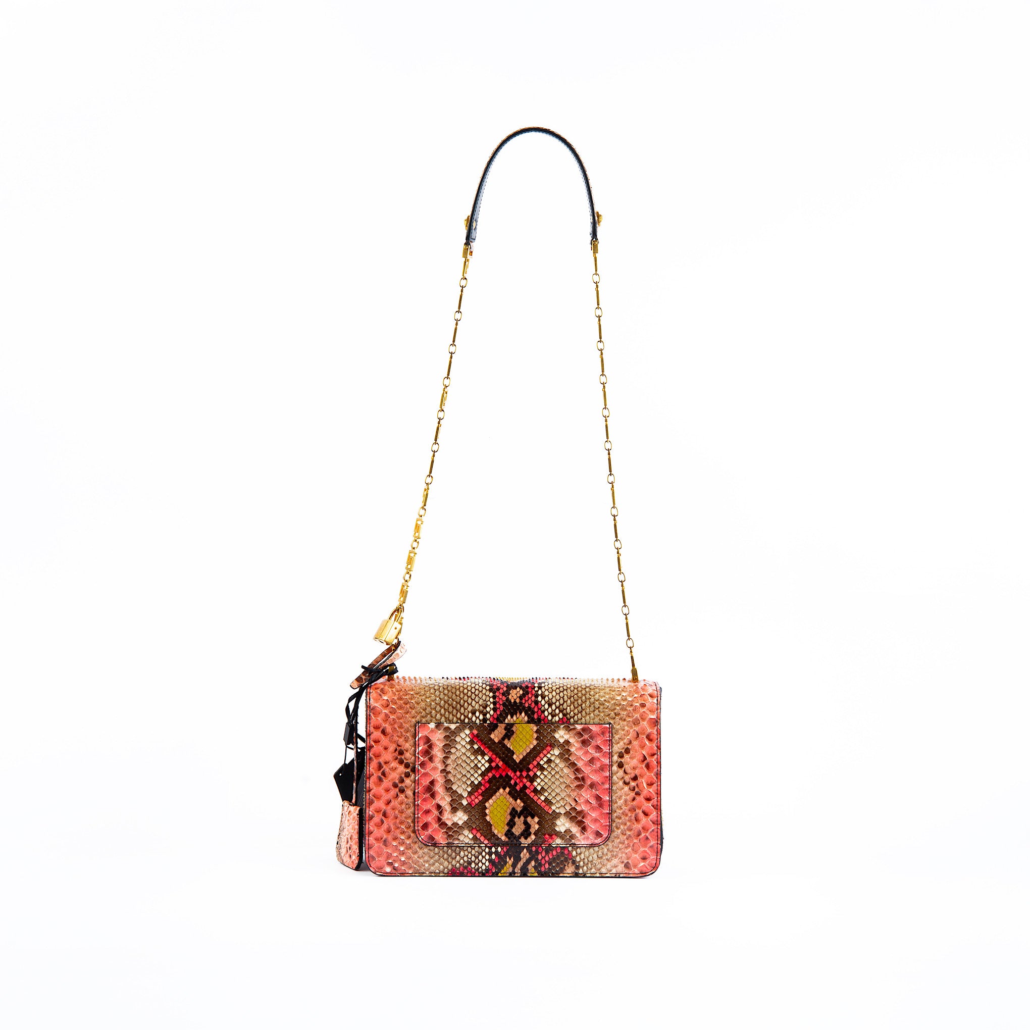 Versace Medusa Python Crossbody Bag