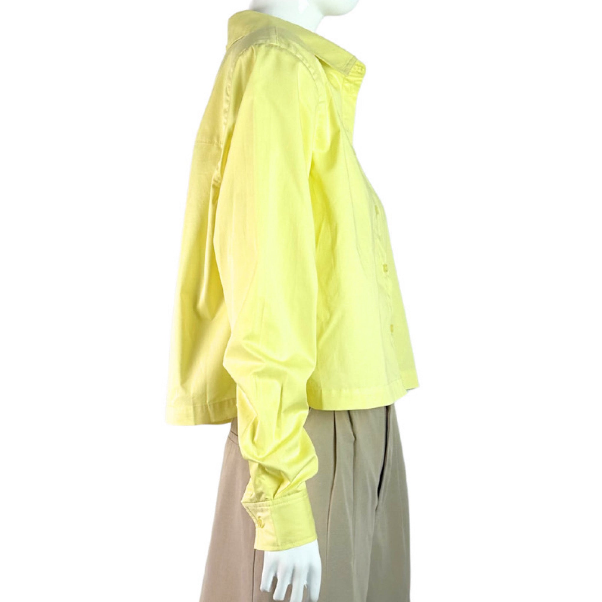 L´Academie Padded Shoulder Shirt