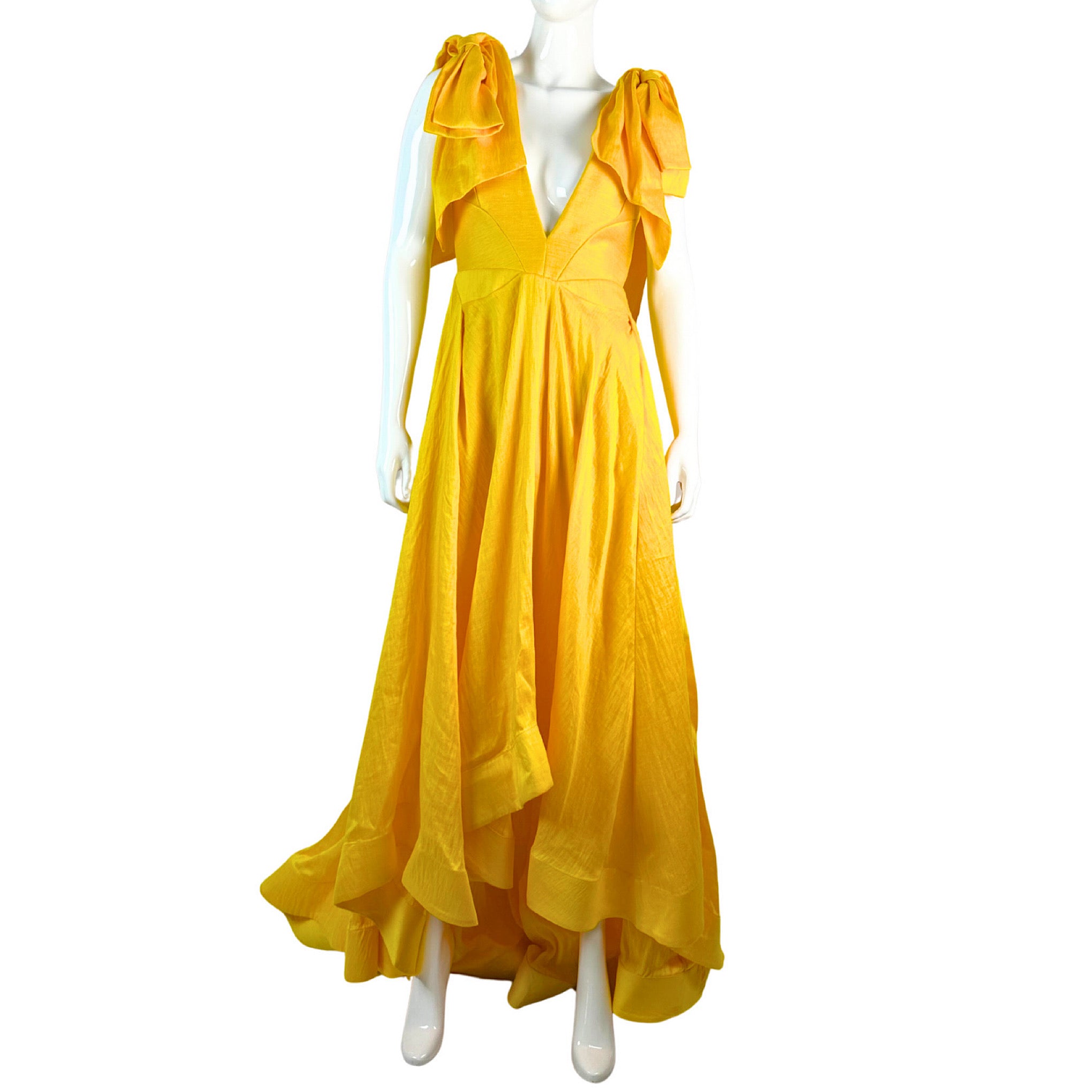 Acler Yellow Gown