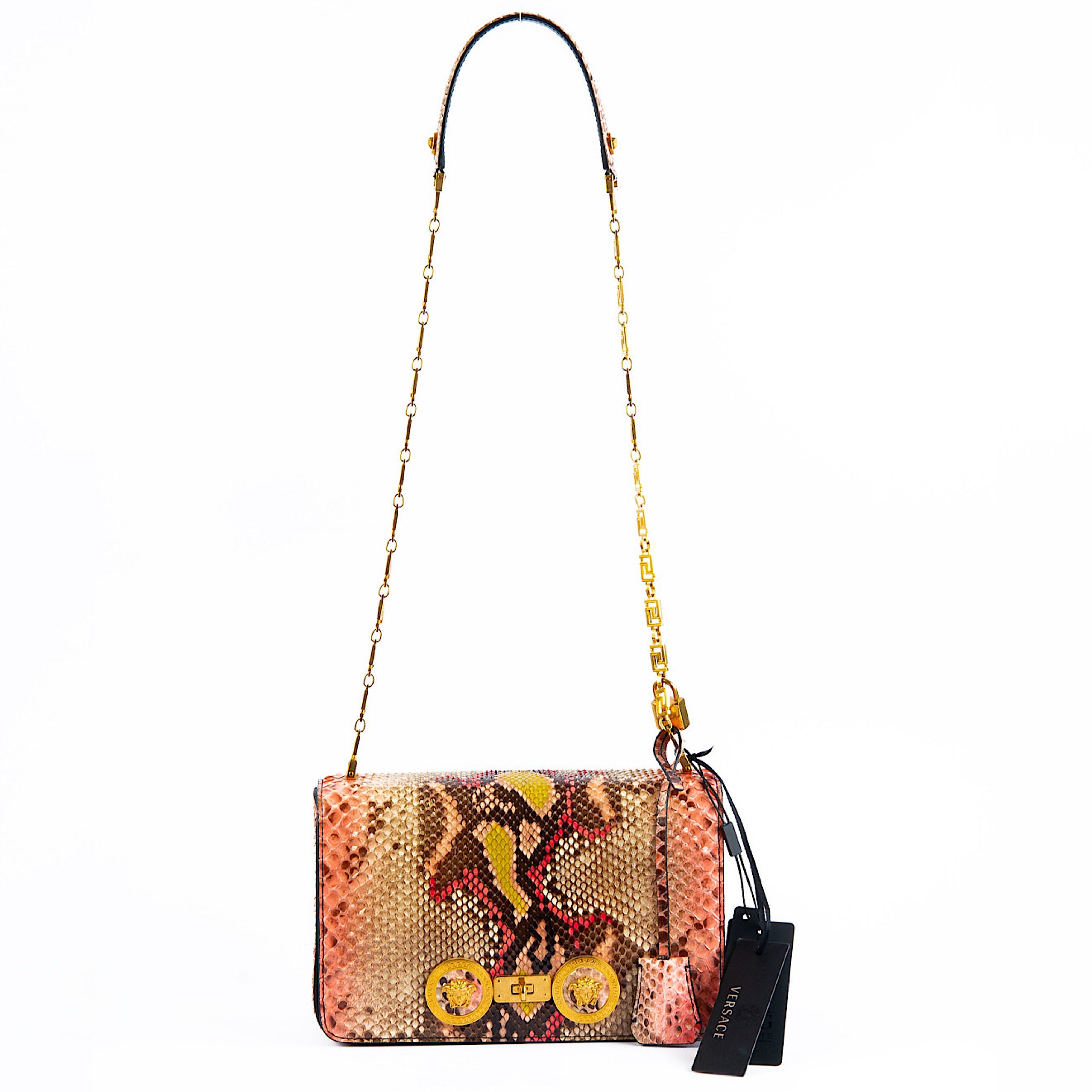 Versace Medusa Python Crossbody Bag