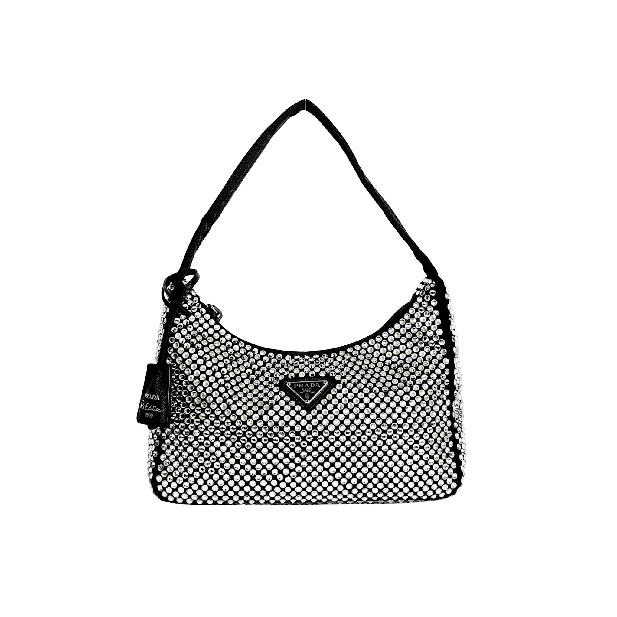 Prada Crystal Re-edition 2000  Mini Bag
