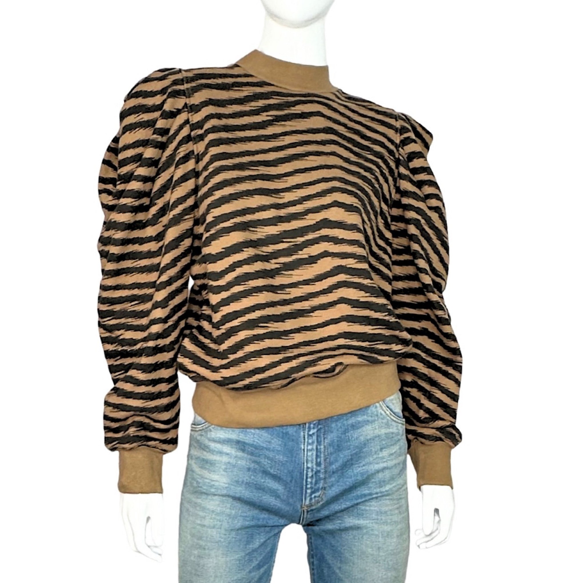Agolde Folded Sleeve Sweatshirt