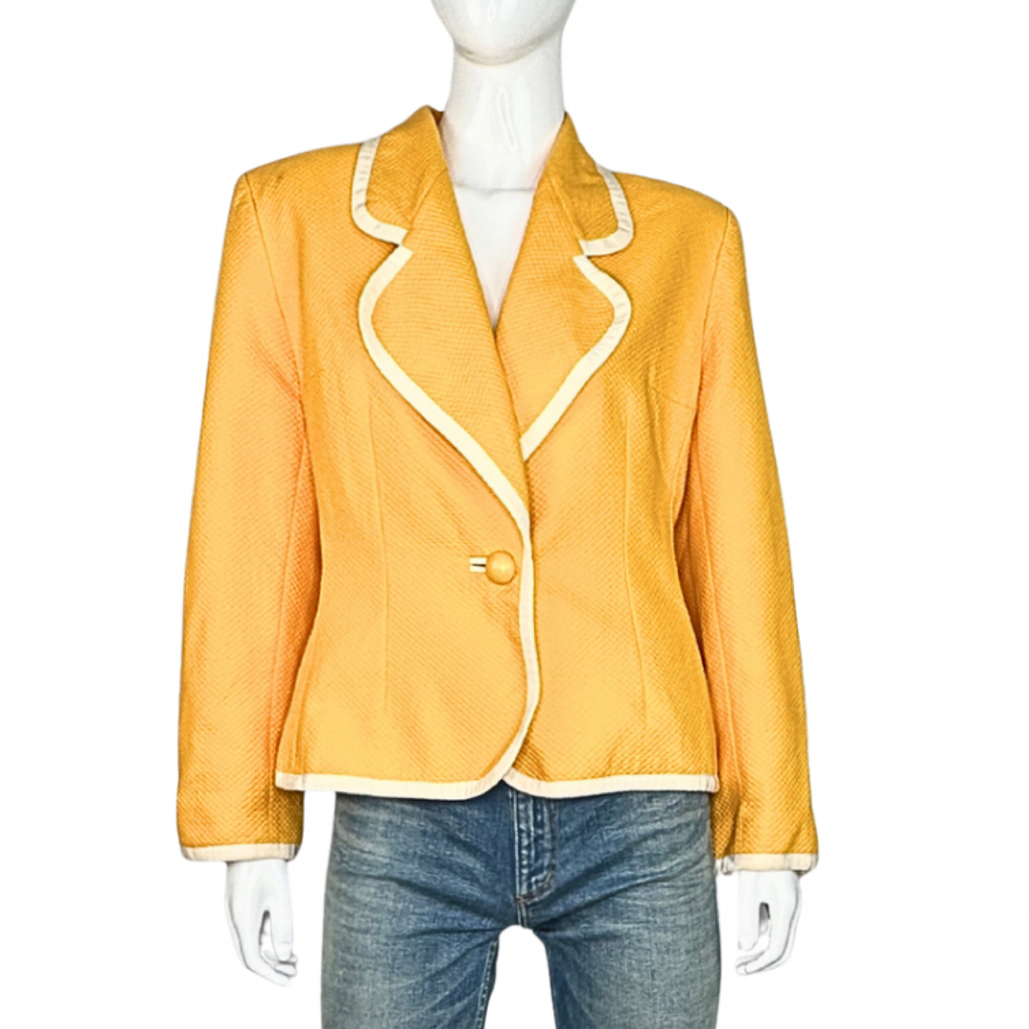 Givenchy Couture Single Breasted Blazer