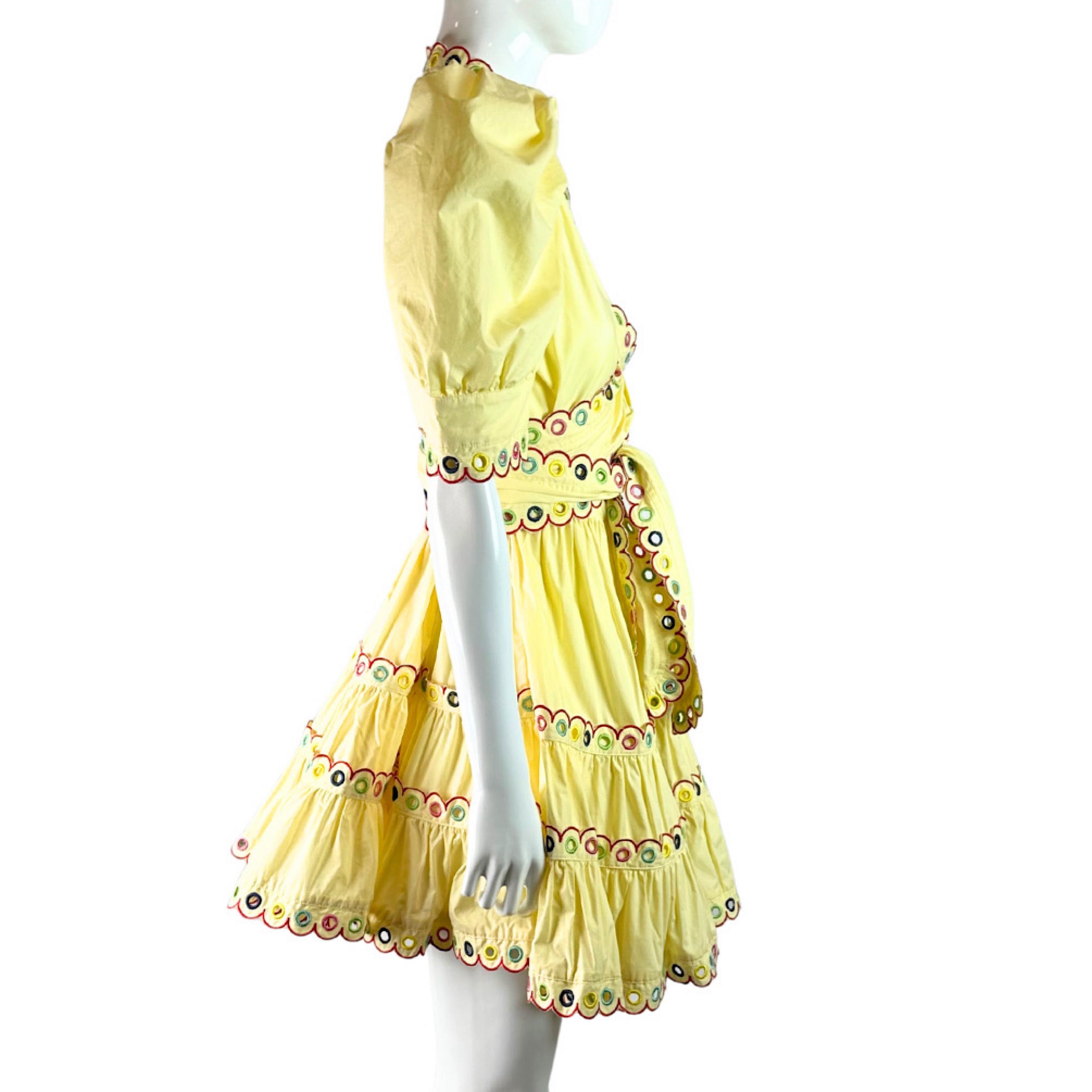 Celia B Einar Wrap Mini Dress