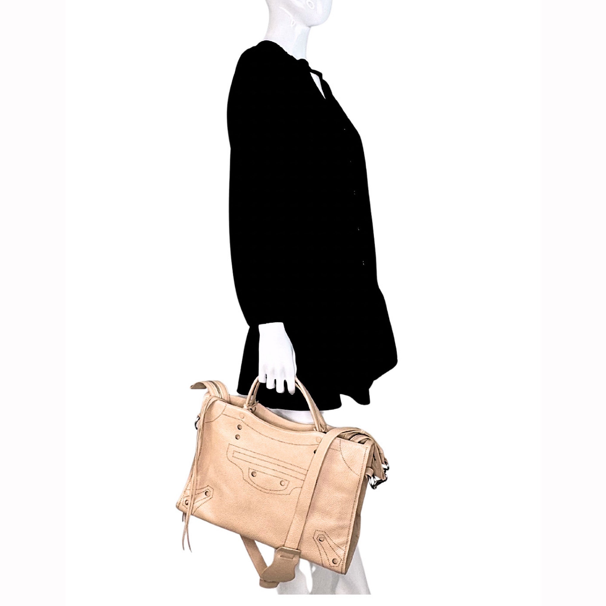 Balenciaga Blackout City Bag