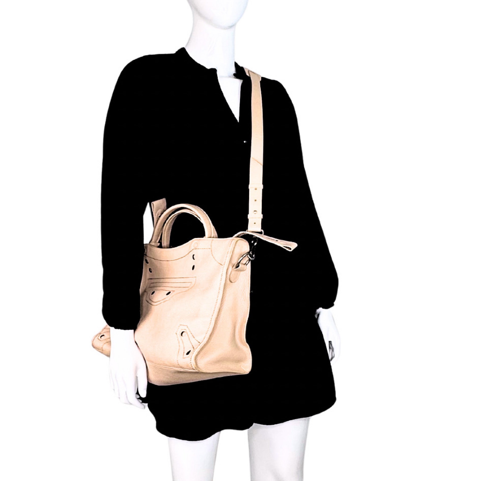 Balenciaga Blackout City Bag