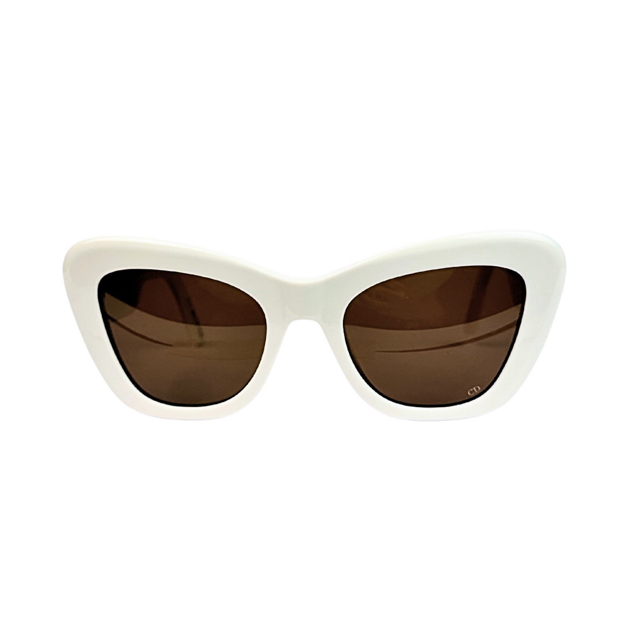 Christian Dior Bobby B1U White Sunglasses
