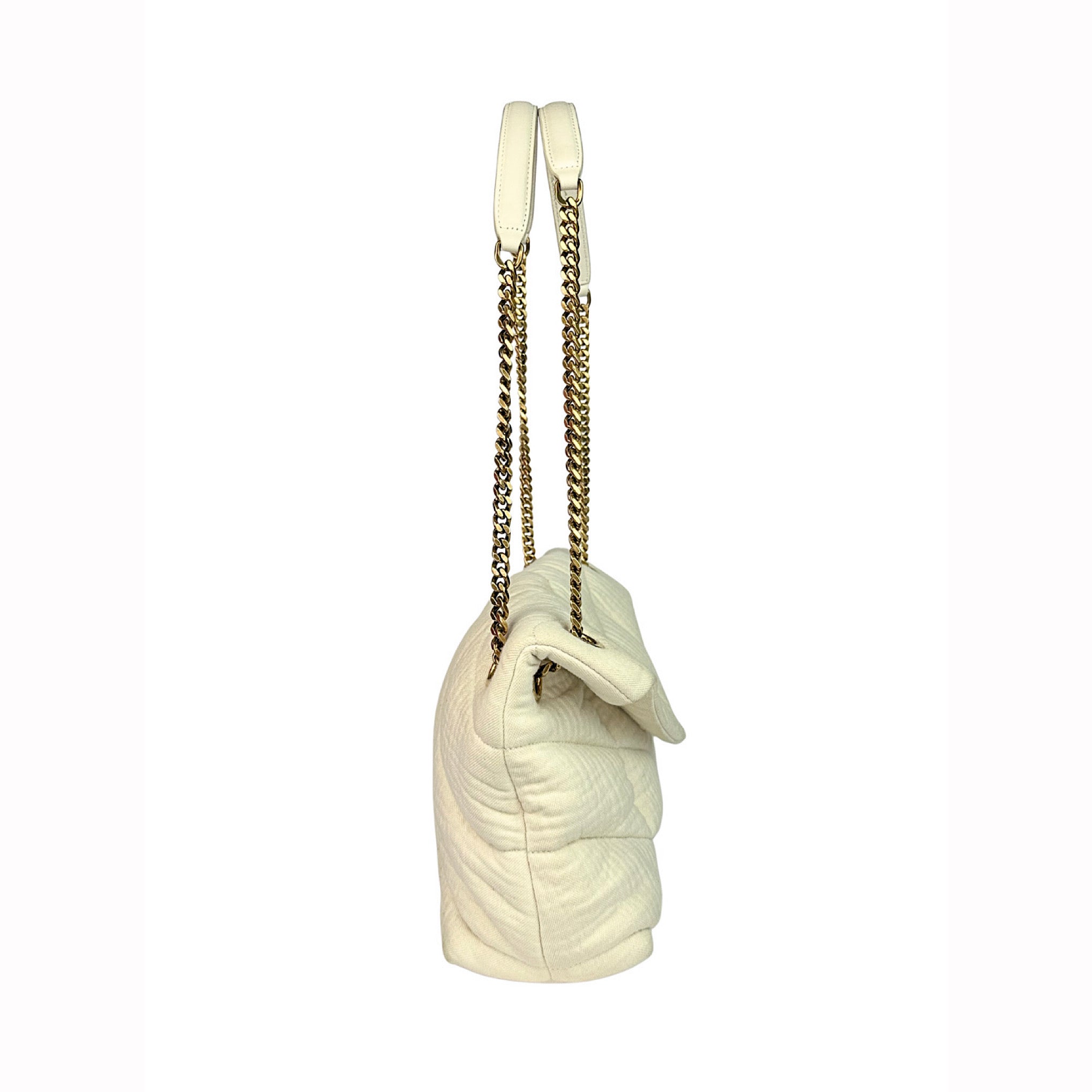 Saint Laurent Lou Lou Puffer Medium Shoulder Bag