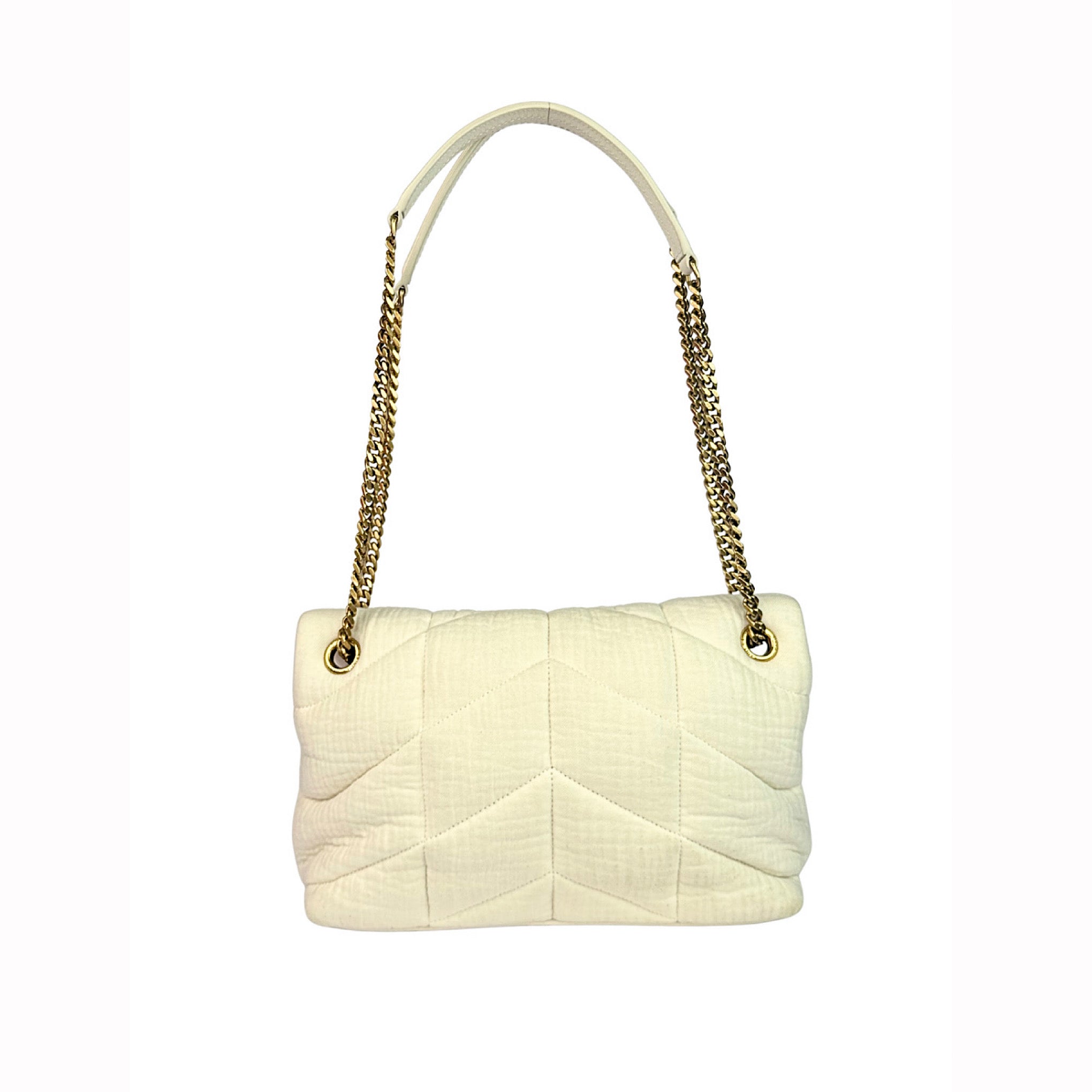 Saint Laurent Lou Lou Puffer Medium Shoulder Bag