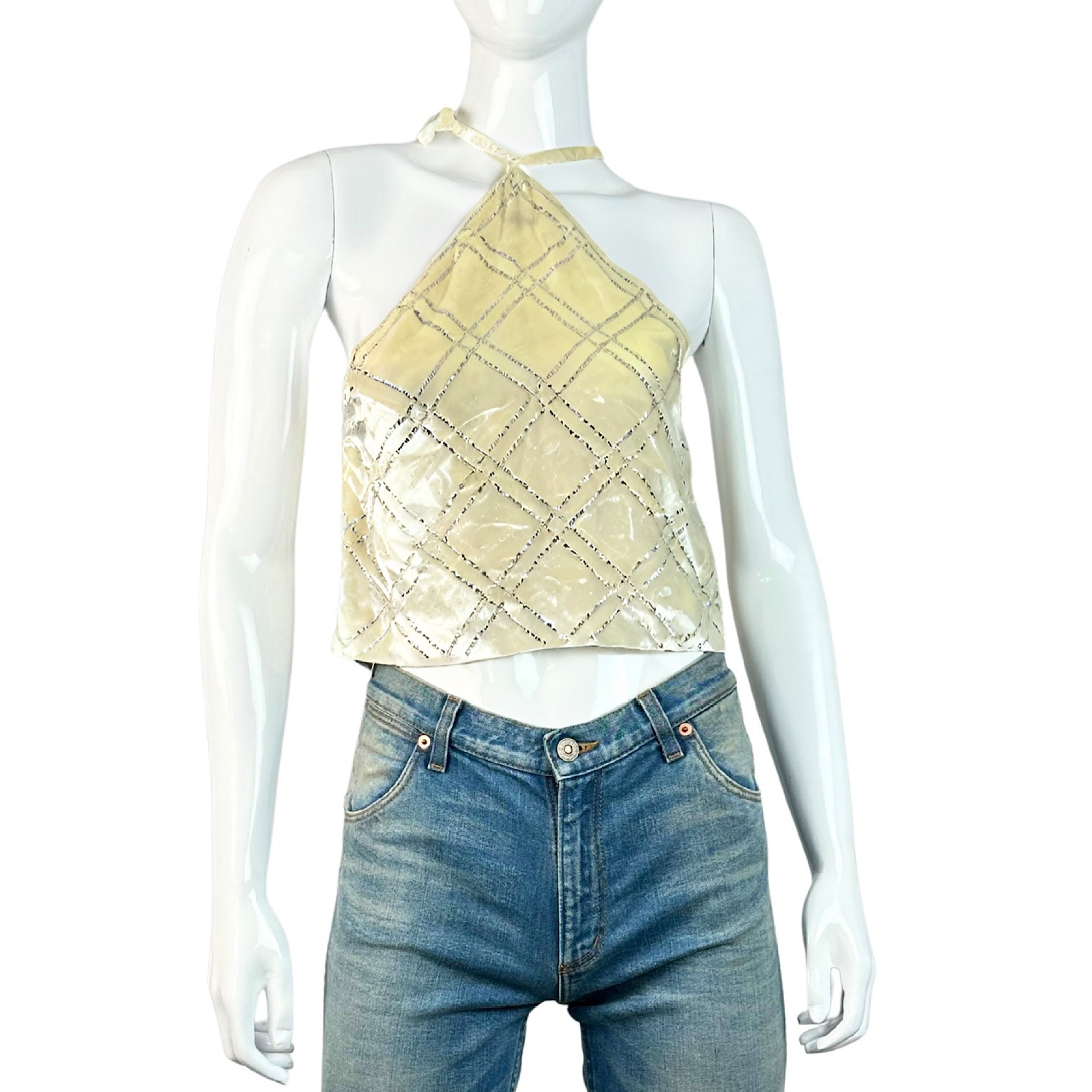 Miu Miu Beaded Top