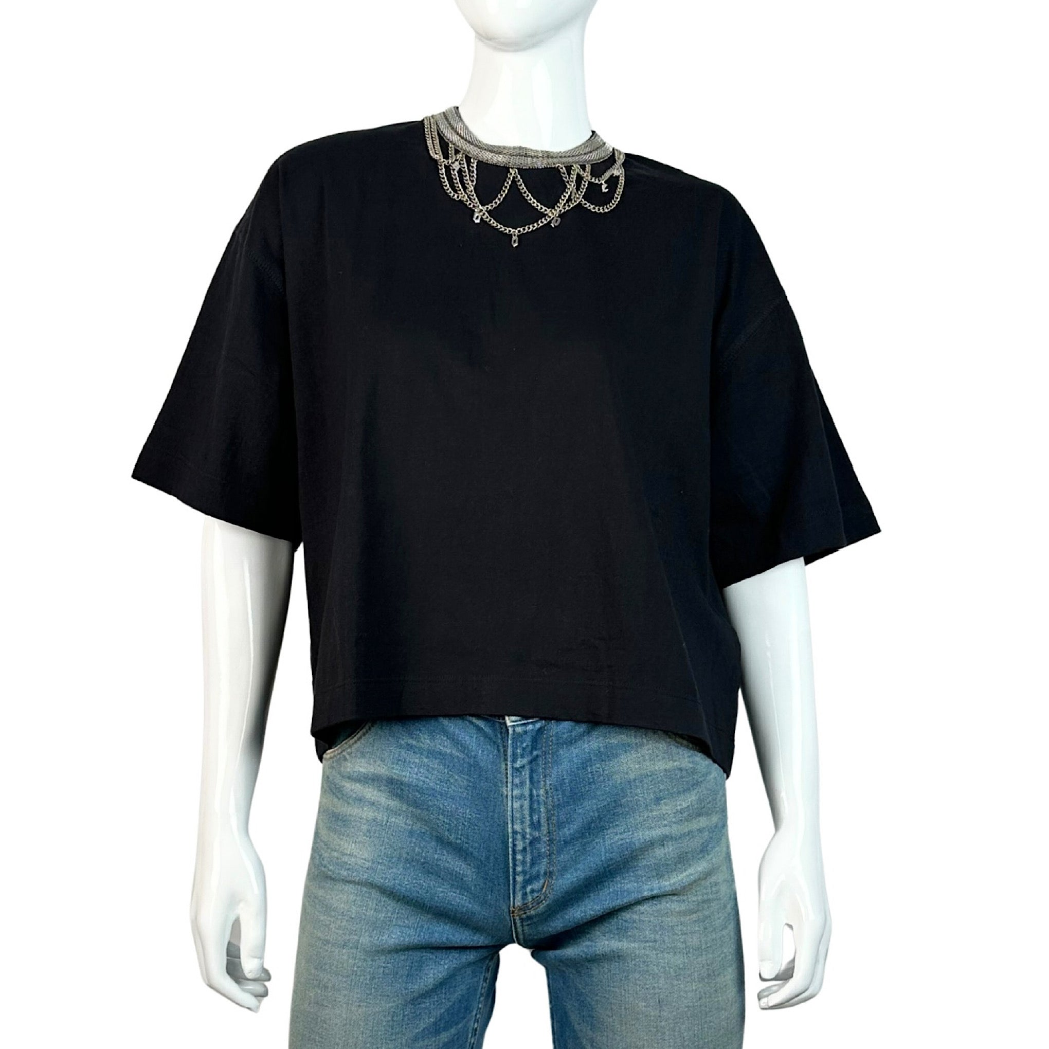 The Kooples X Sport Chain Neck T-Shirt