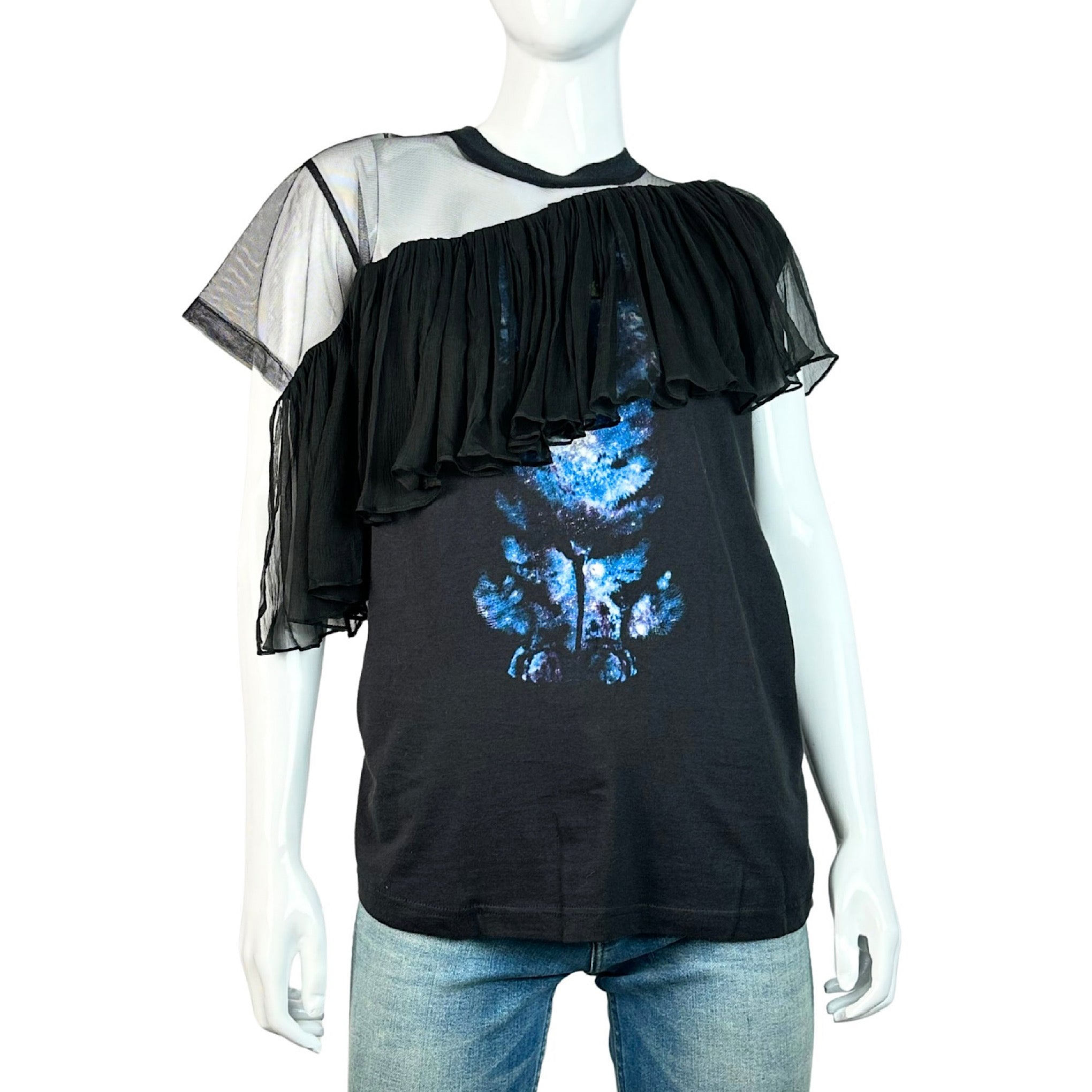 Dry Clean Only Ruffle T-Shirt