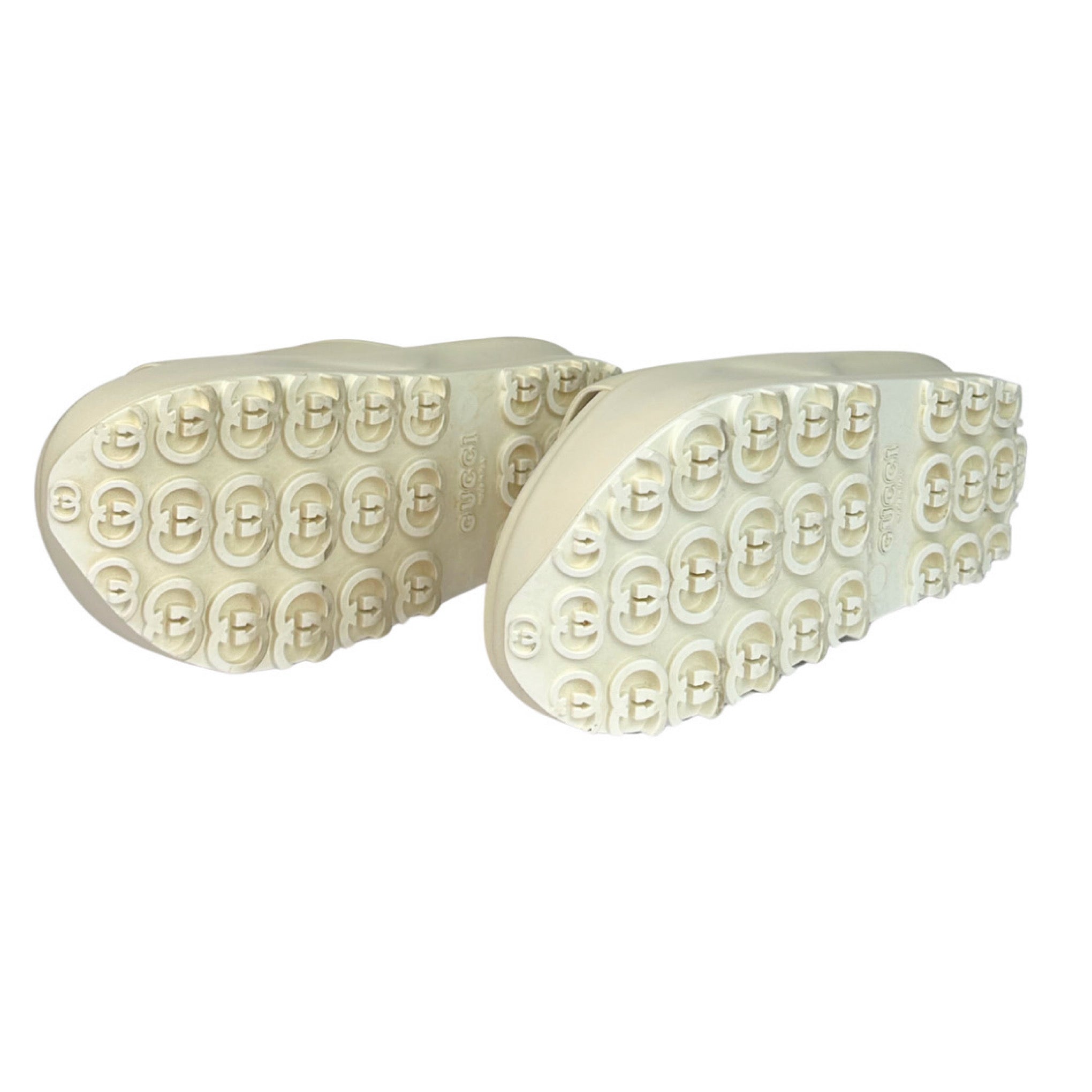 Gucci Interlocking Platform Rubber Sandals
