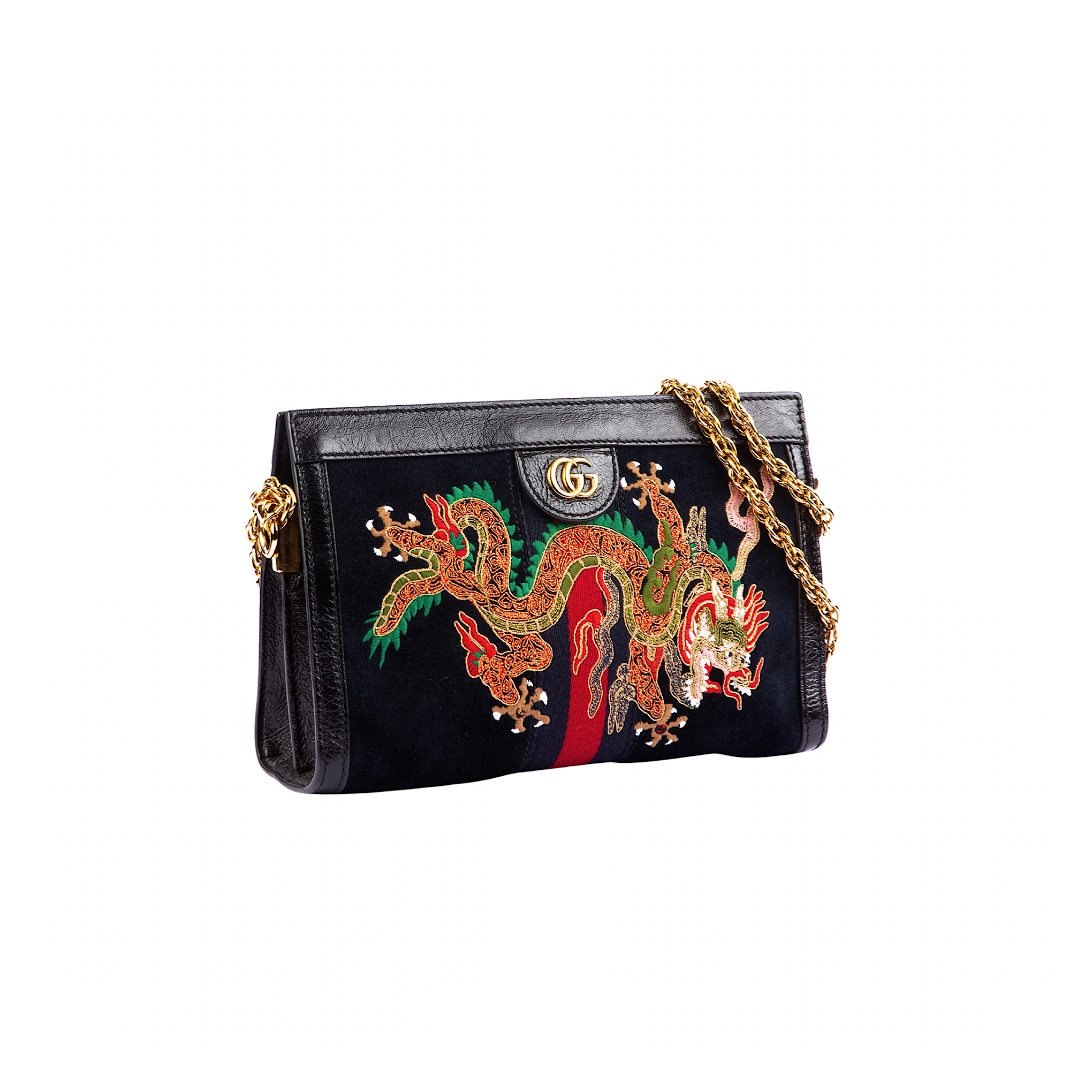 Gucci Ophidia  Dragon Ball Chain Shoulder Bag
