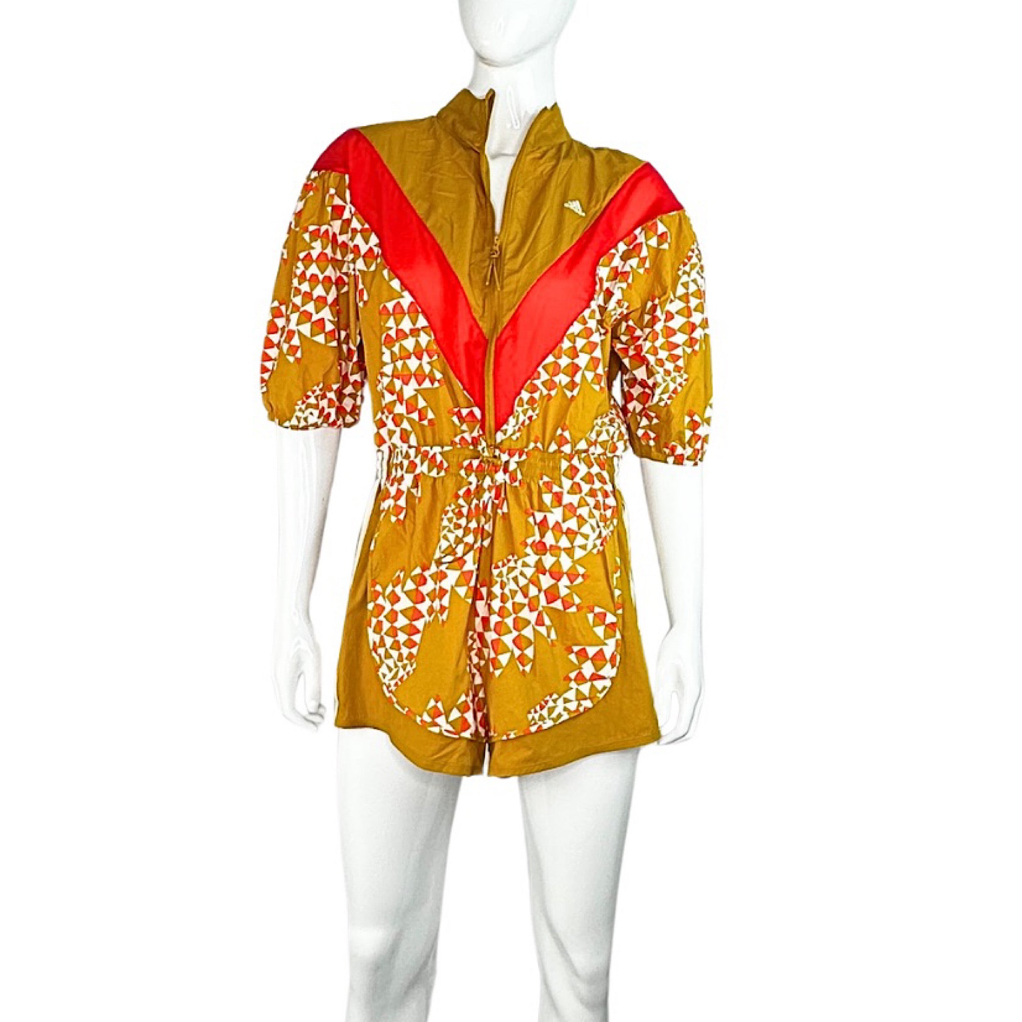 Adidas x FARM Rio Psychedelic Wavegreen Romper