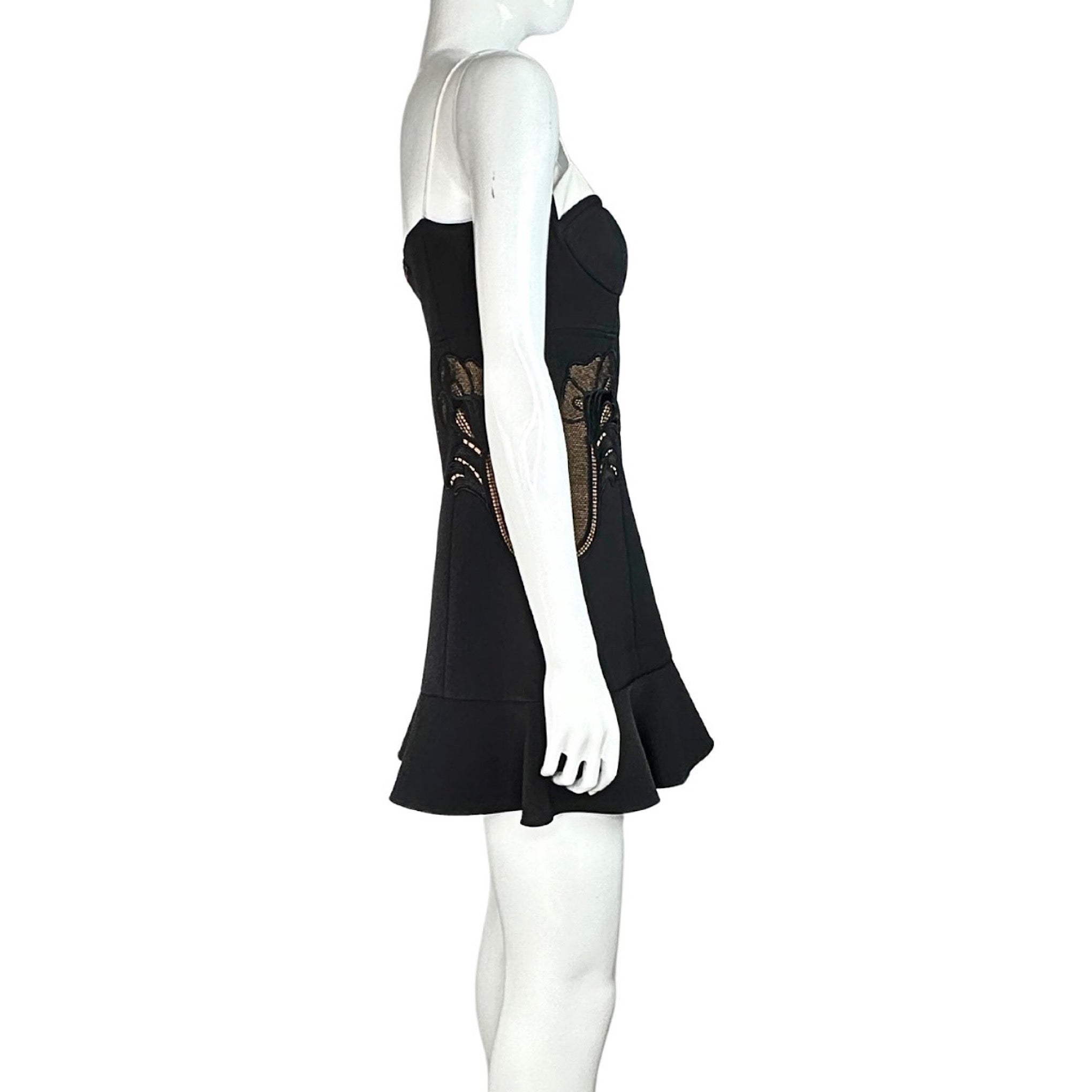 Self Portrait Bonded Crepe Dress