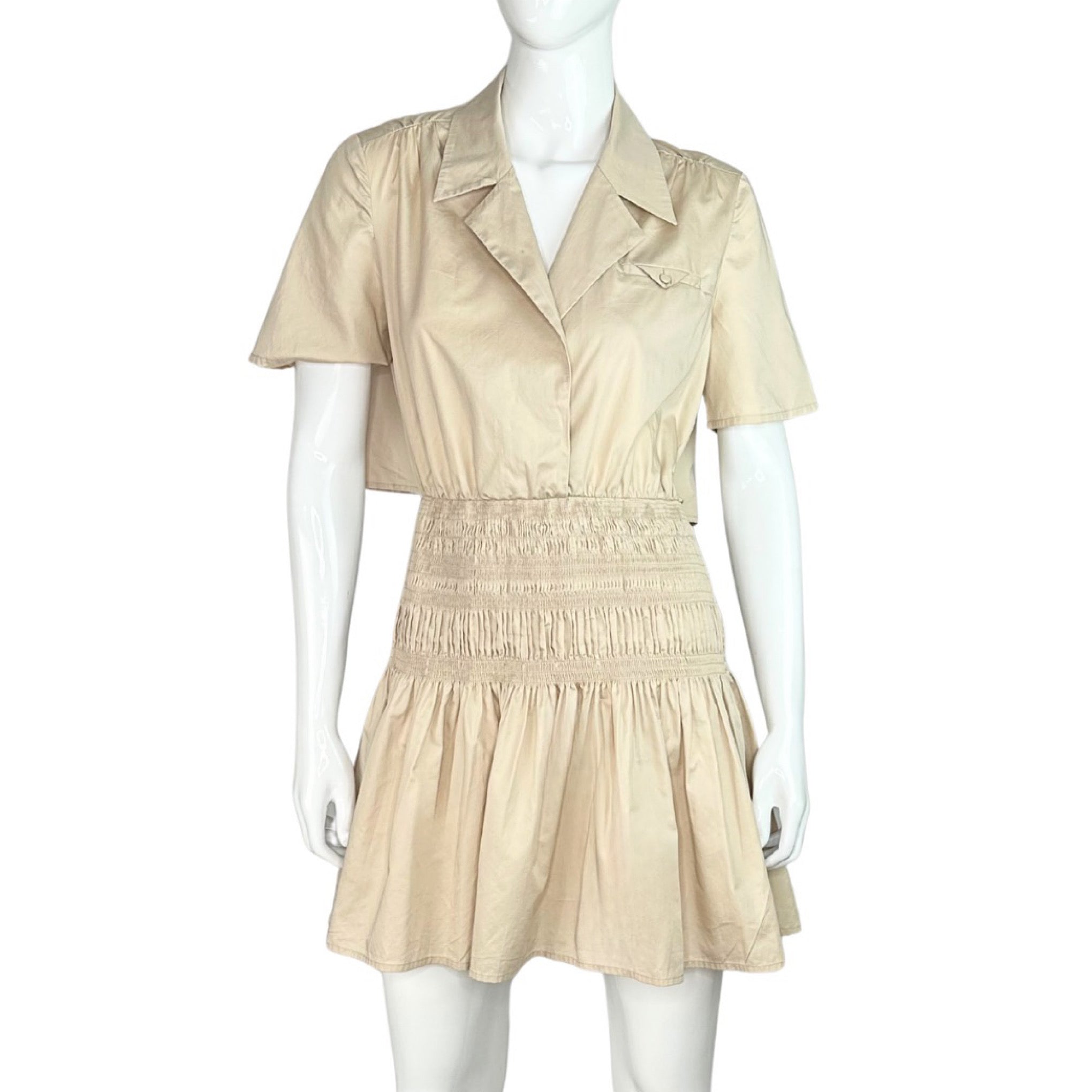 Self-Portrait Trench Mini Dress