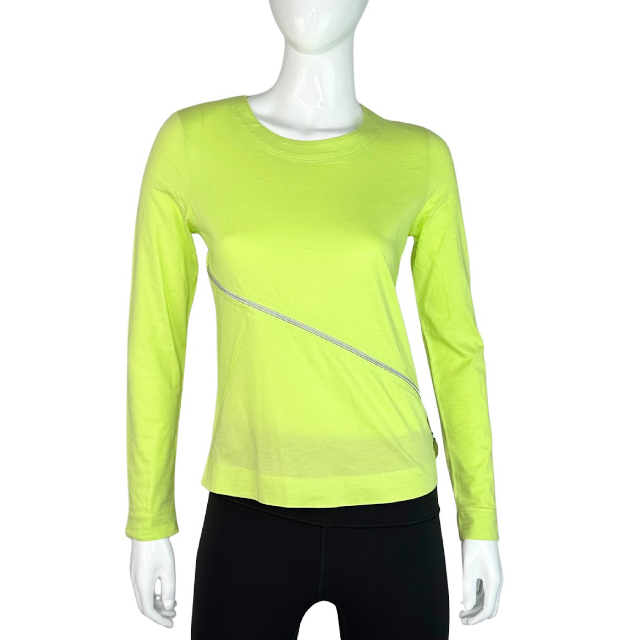 Diesel Zipper Long Sleeve T-Shirt