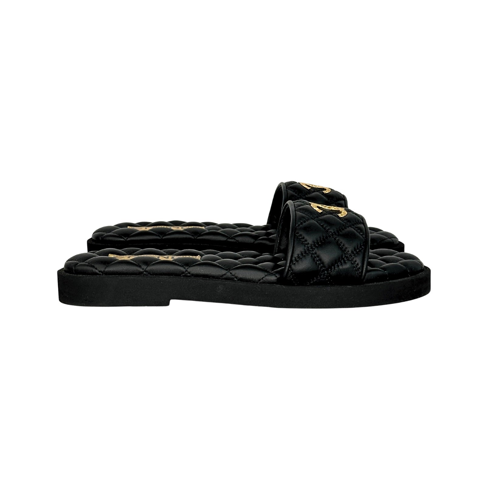 Chanel Interlocking CC Logo Slides