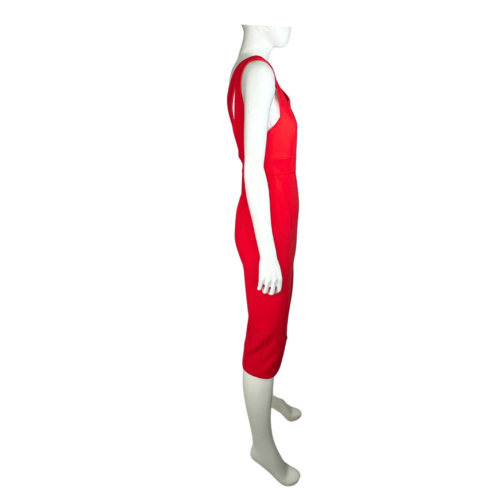 Nicholas V-Neck Midi Dress