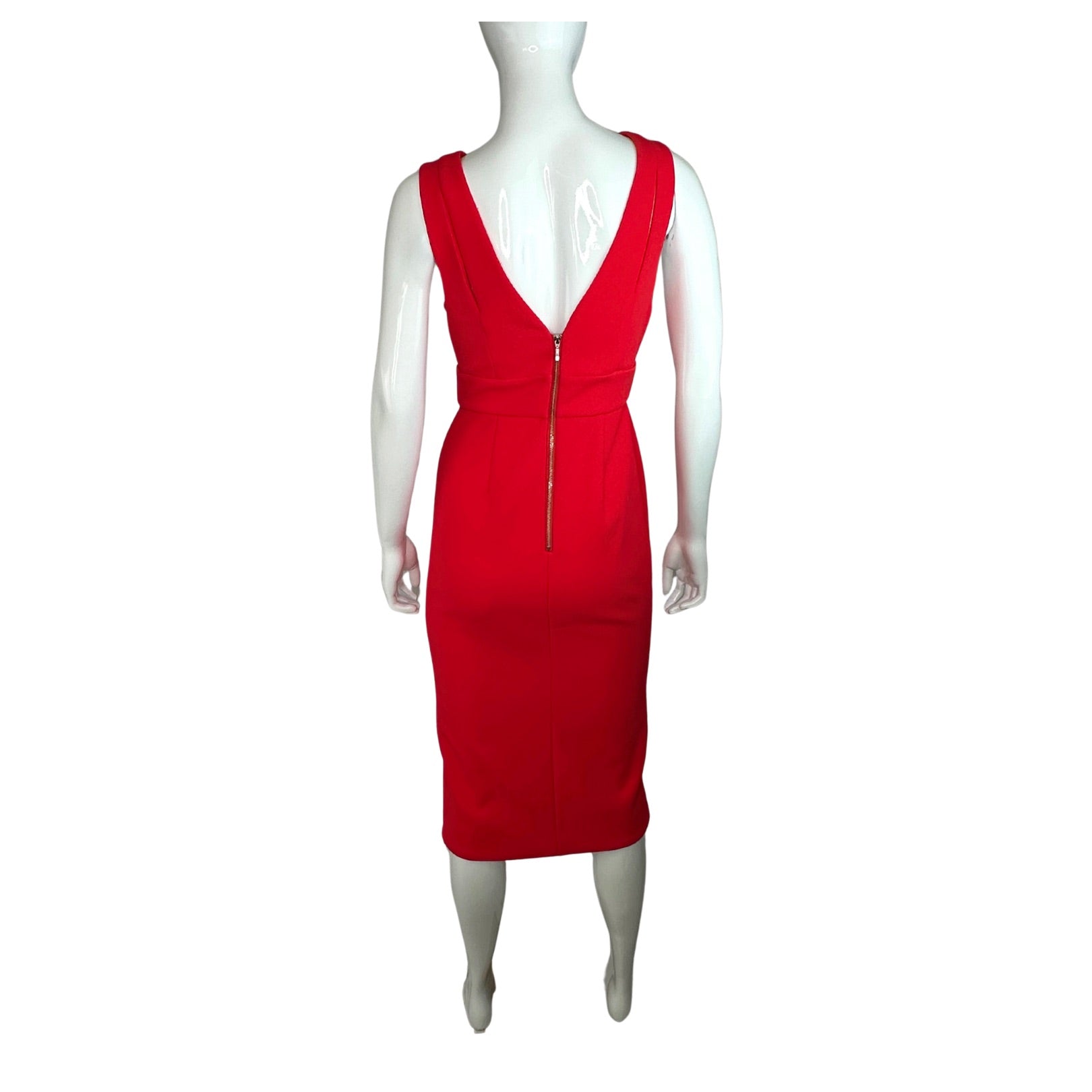 Nicholas V-Neck Midi Dress