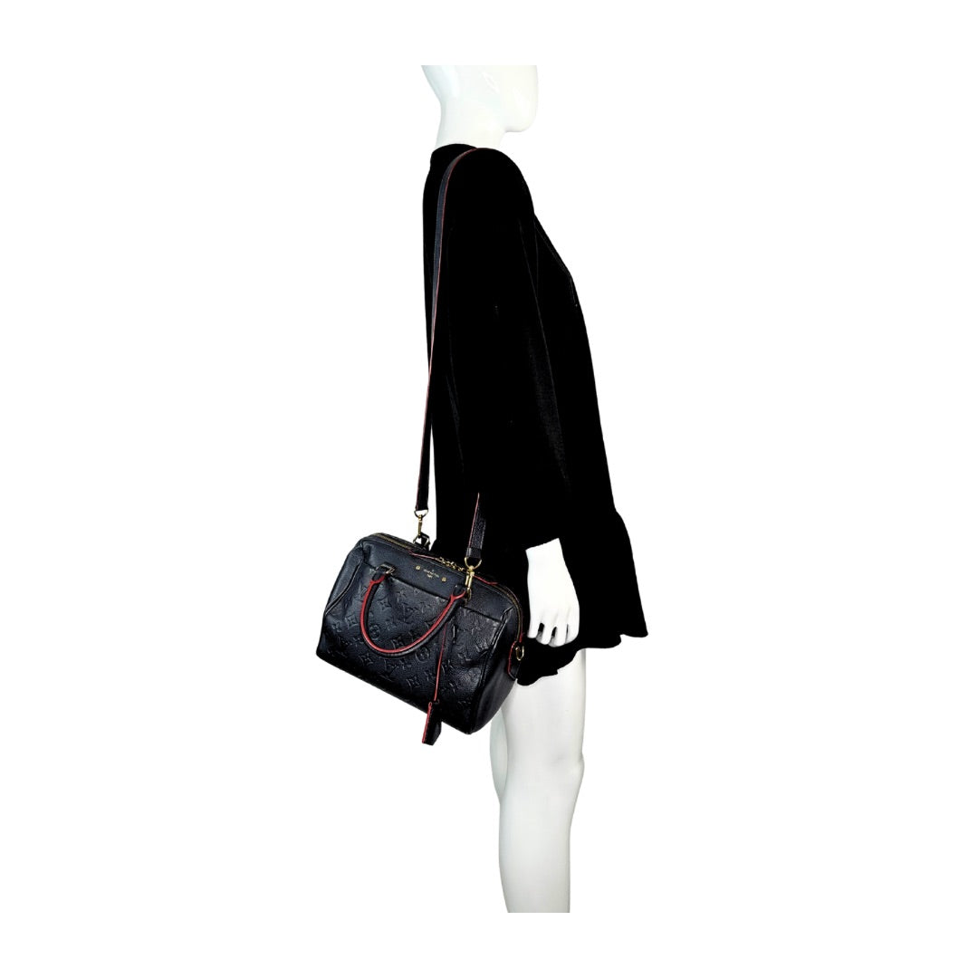 Louis Vuitton Empreinte Speedy Bandoulière 25 Handbag