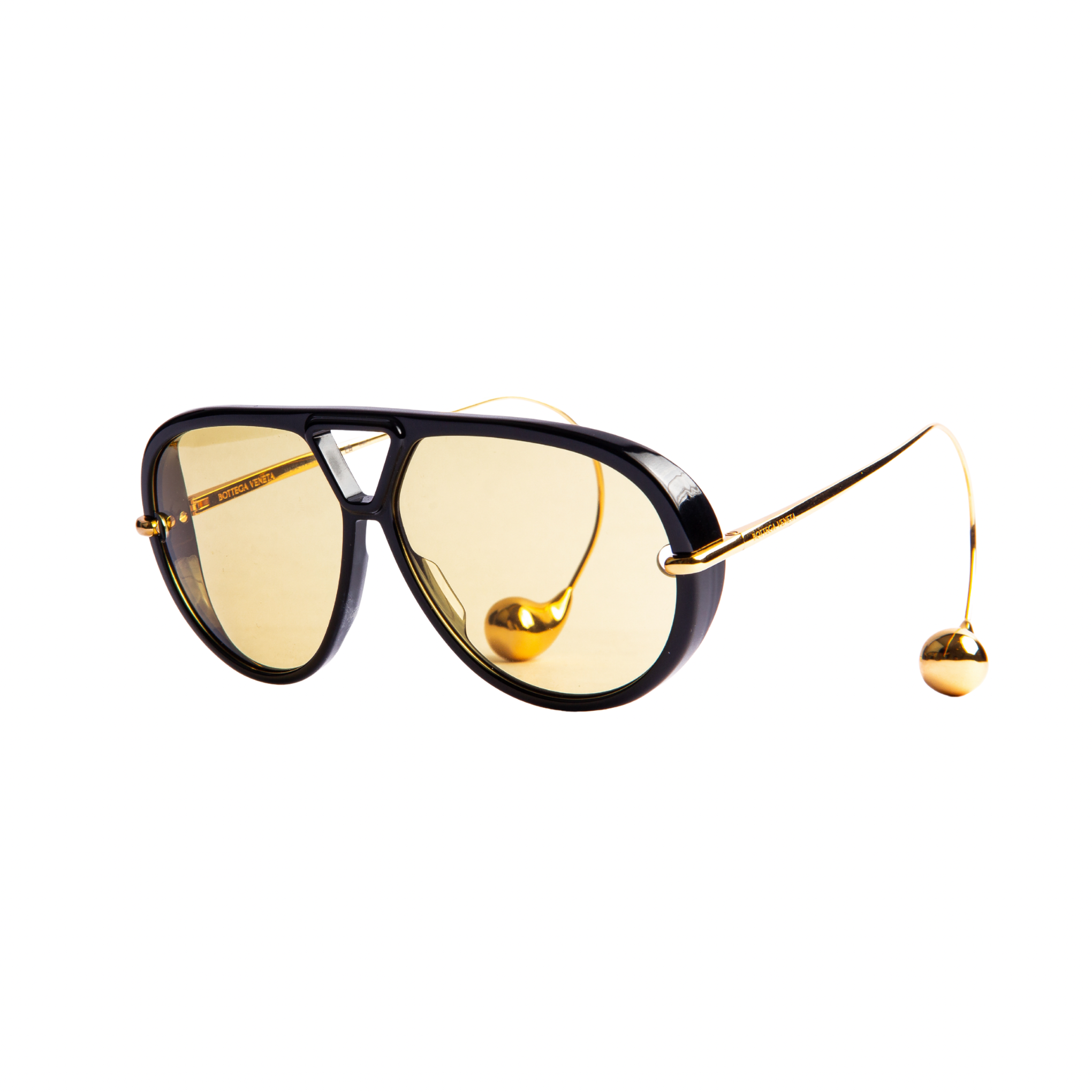 Bottega Veneta Drop Aviator Sunglasses