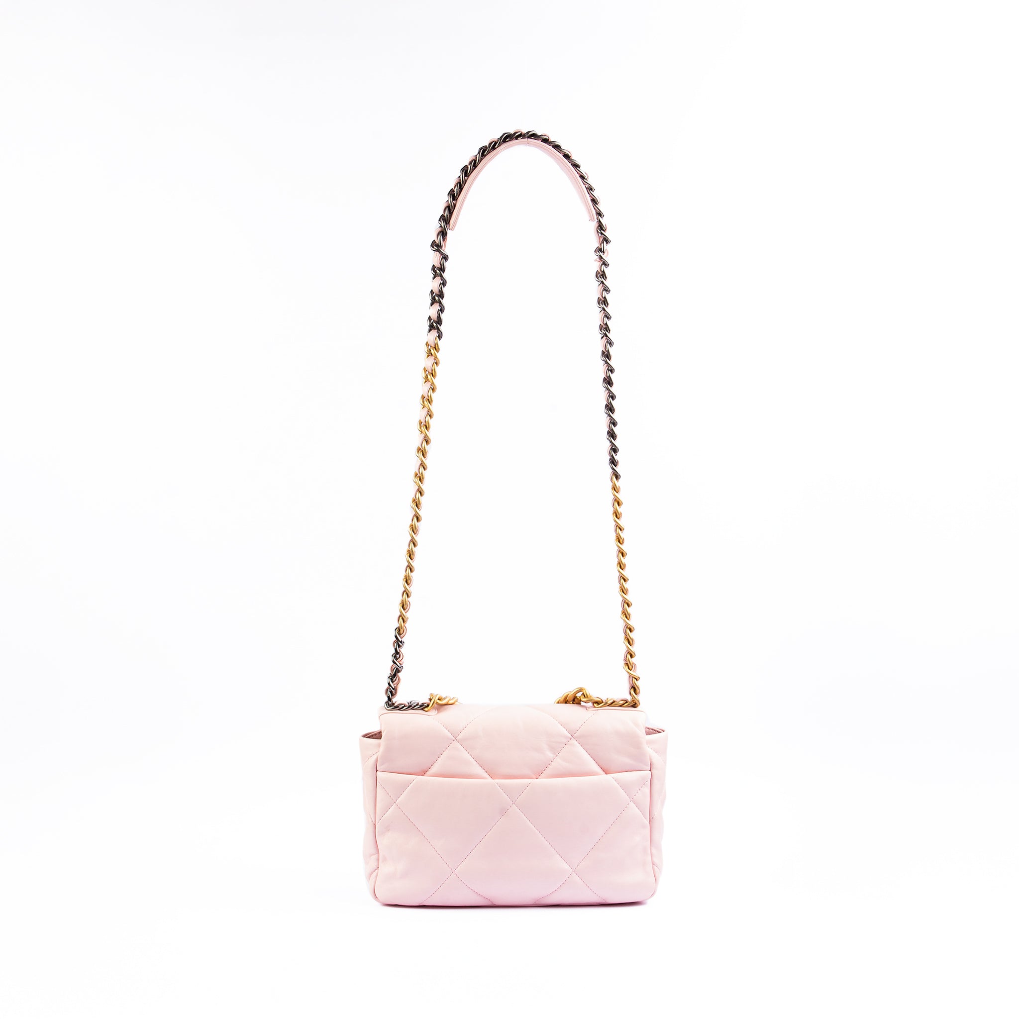 Chanel 19 Rose Clair Flap Bag