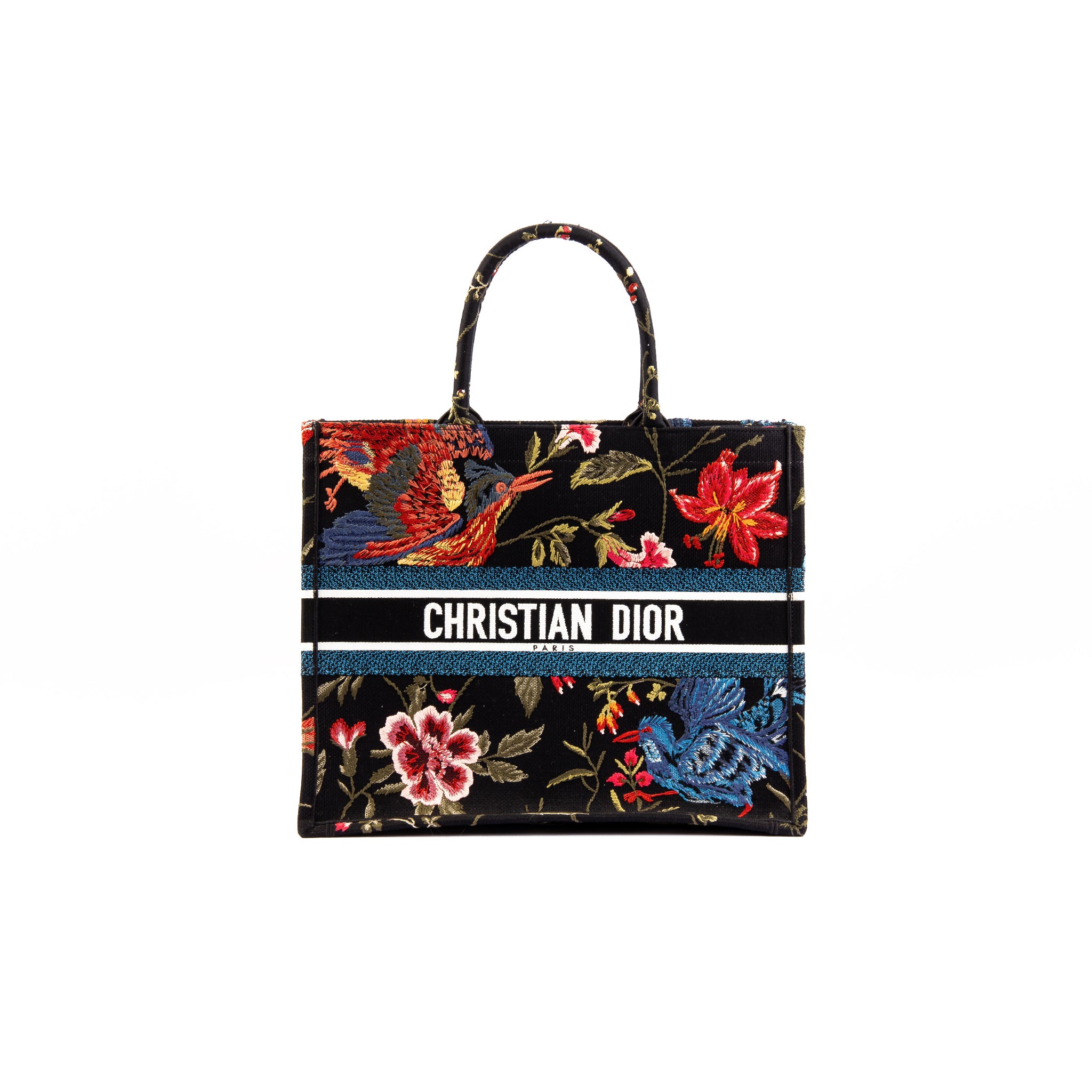 Christian Dior Large Birds Book Tote