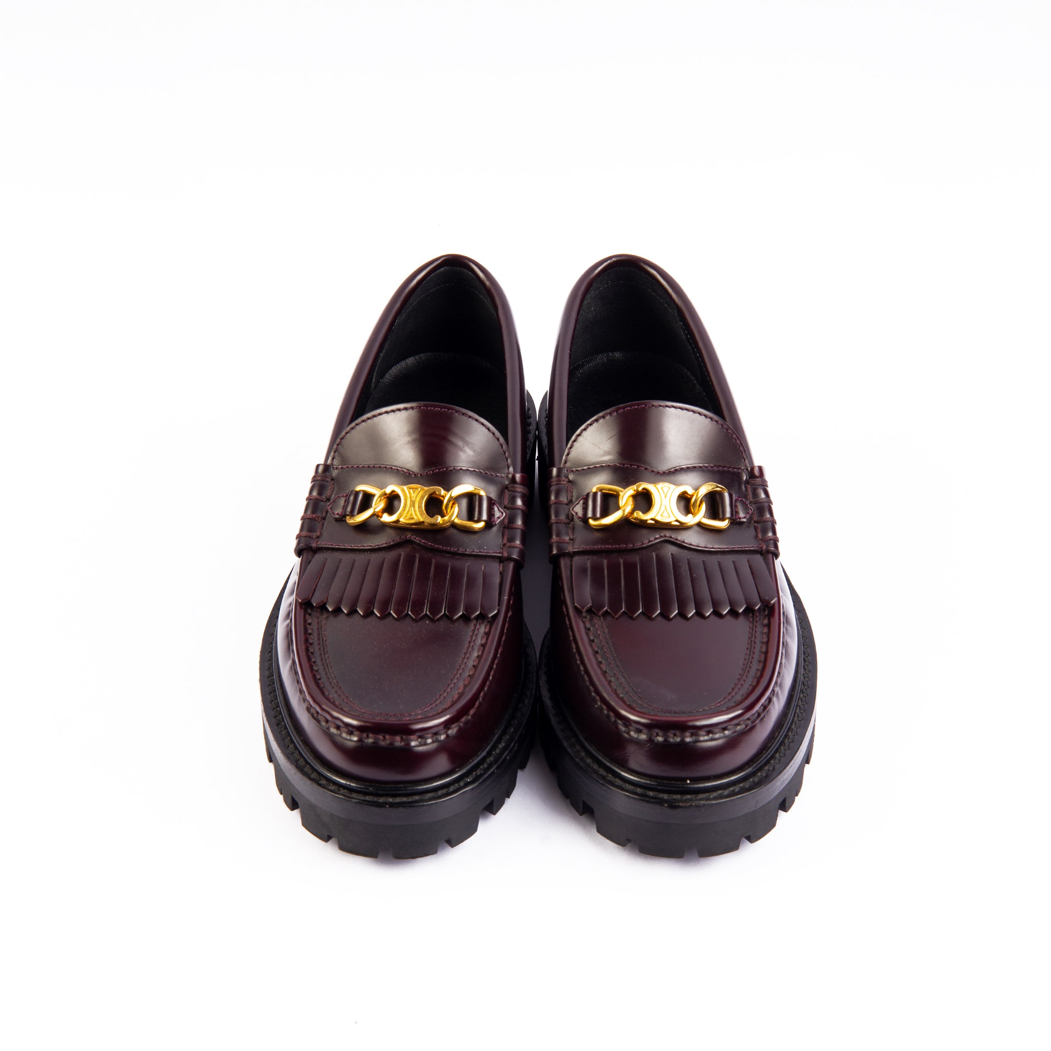 Celine Margaret Triomphe Loafers