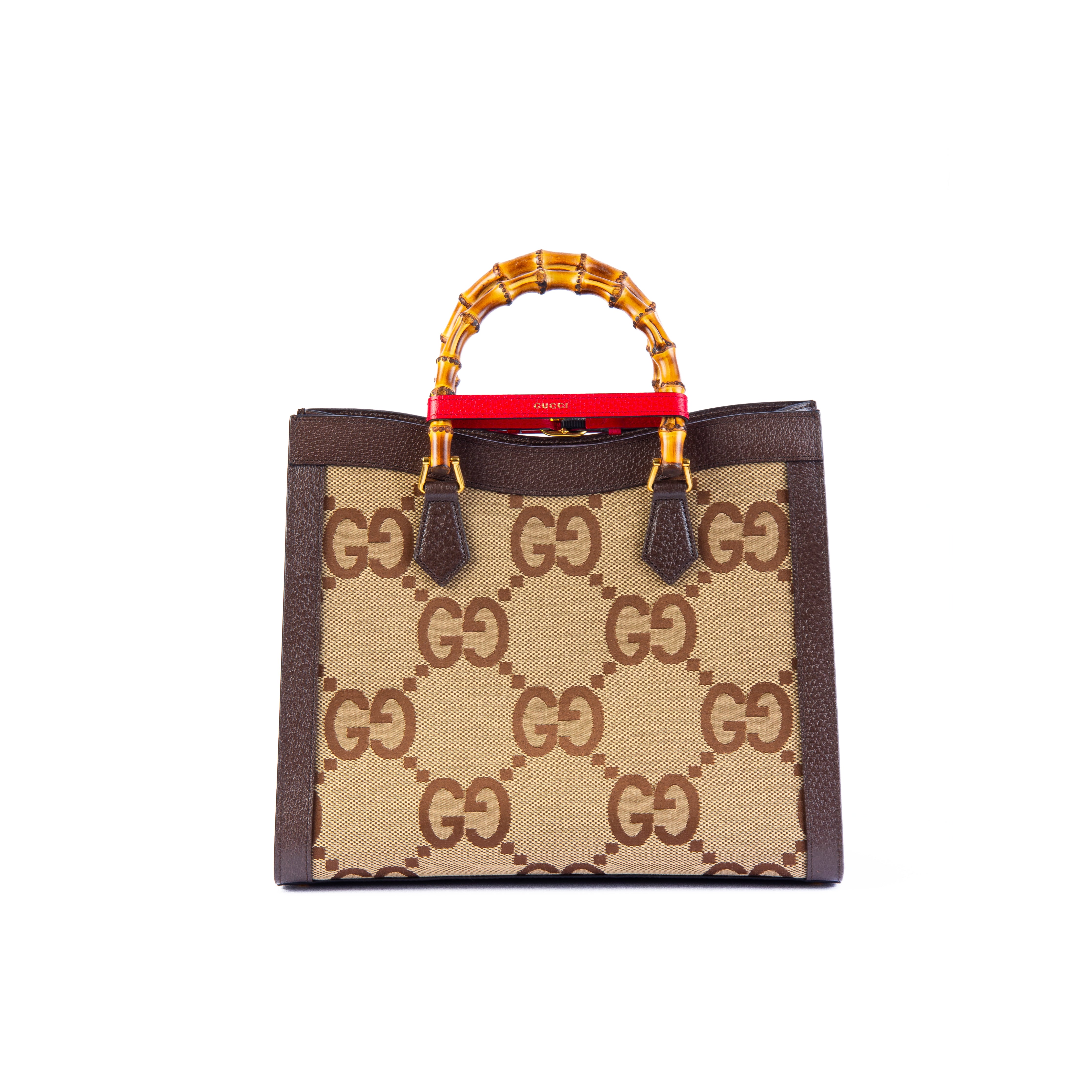 Gucci Diana Jumbo GG Top Handle Bag