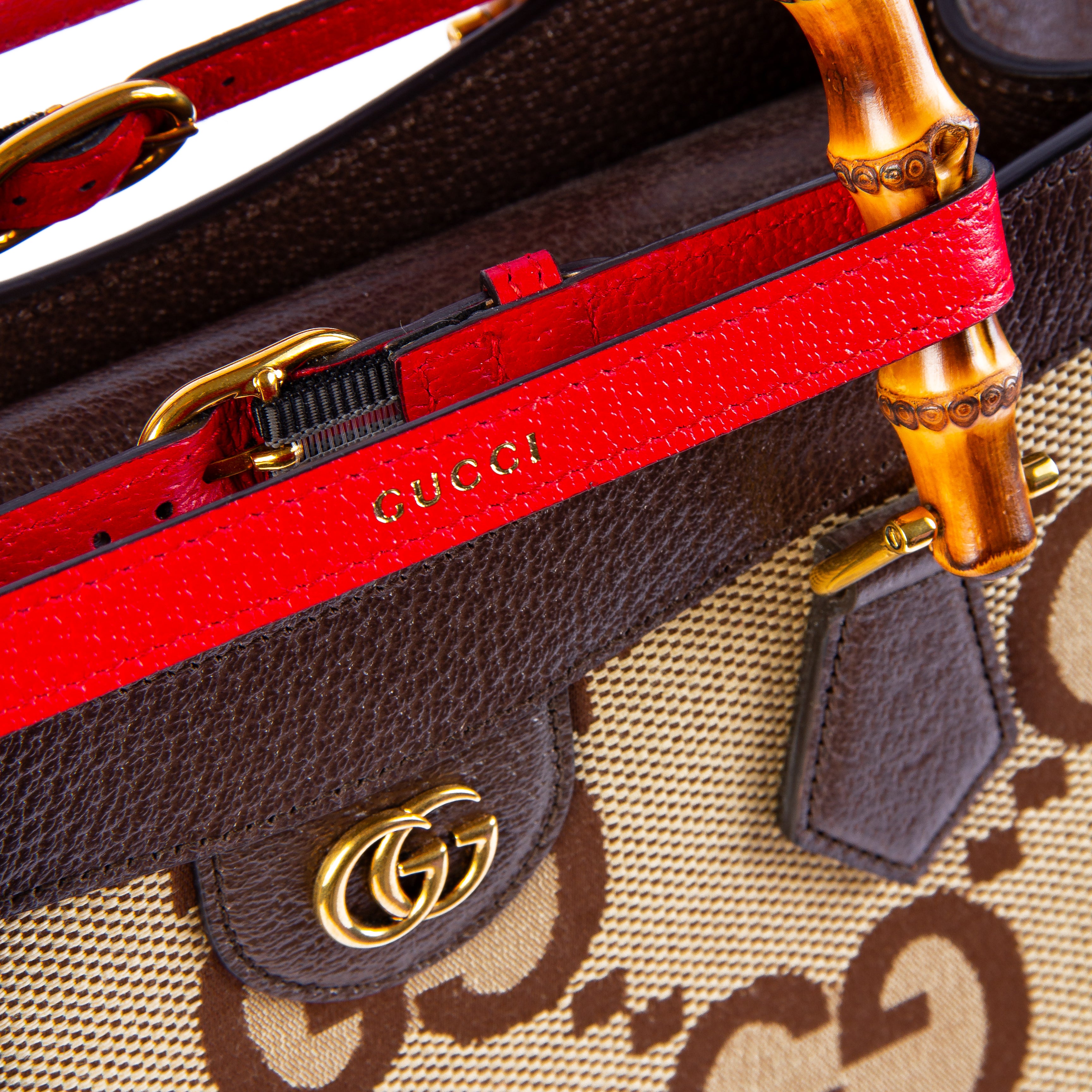 Gucci Diana Jumbo GG Top Handle Bag